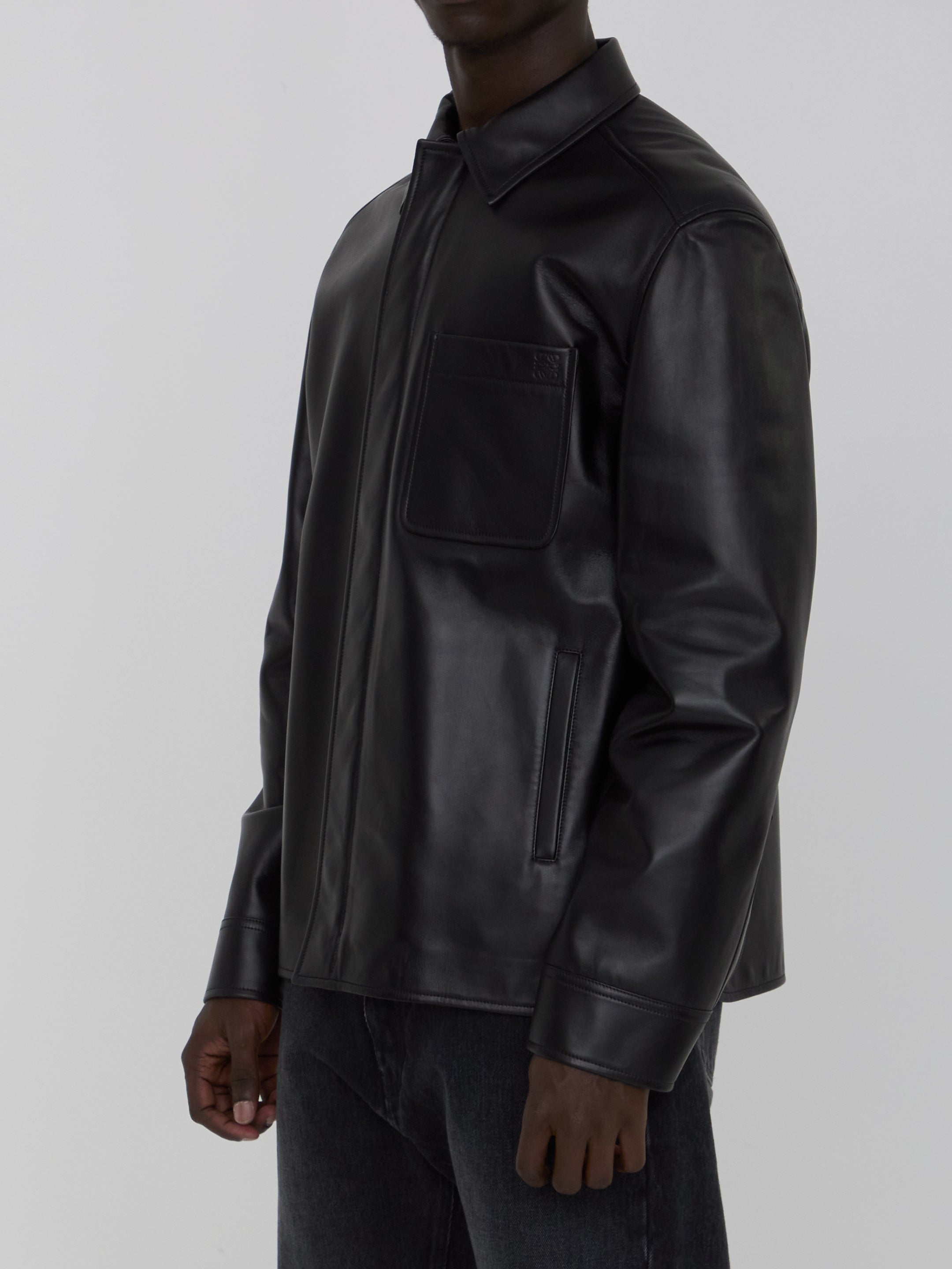 OVERSHIRT IN LAMBSKIN NAPPA LOEWE