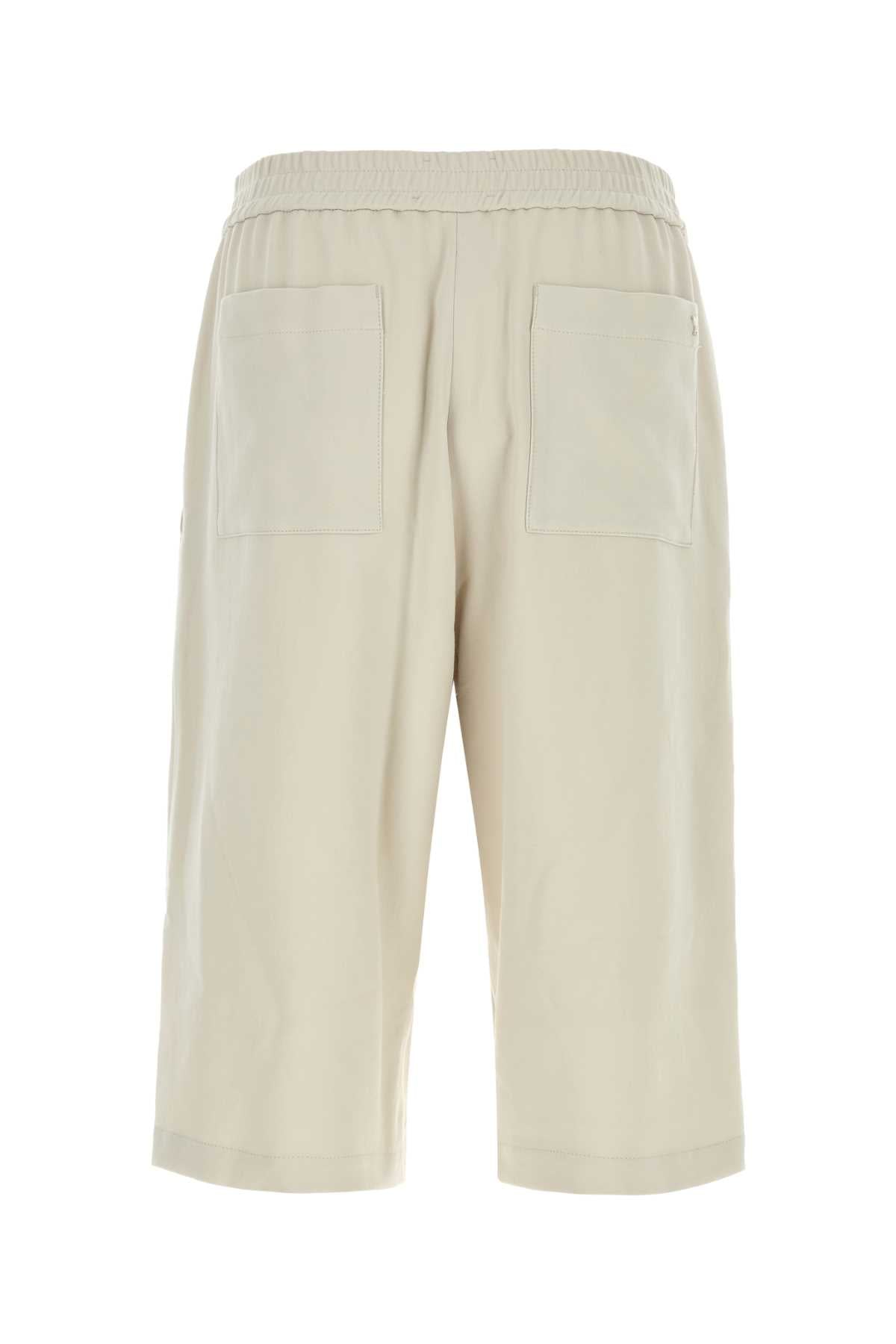 CHALK COTTON BERMUDA SHORTS AMI Paris