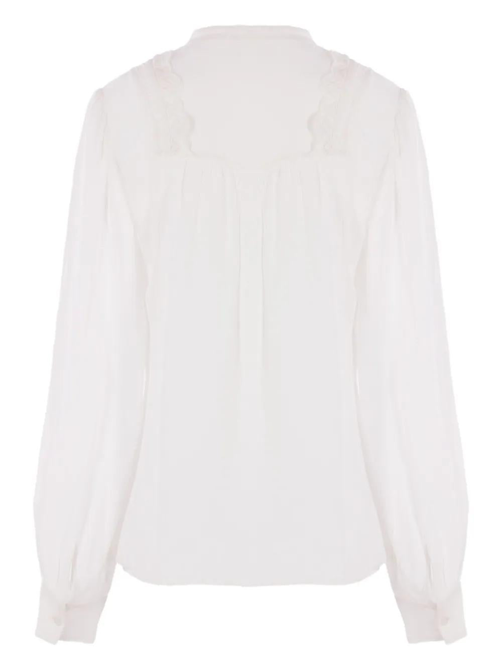 EMBROIDERED SILK SHIRT Isabel Marant