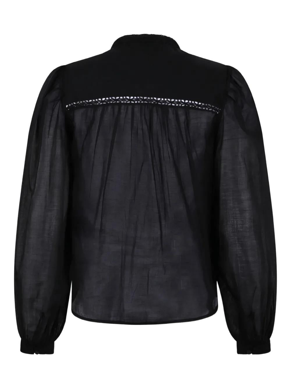 BUTTON SHIRT WITH LACE INSERTS Isabel Marant