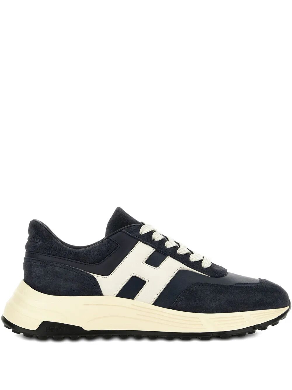 HYPERLIGHT SUEDE AND NAPPA LEATHER SNEAKERS Hogan BLUE 8