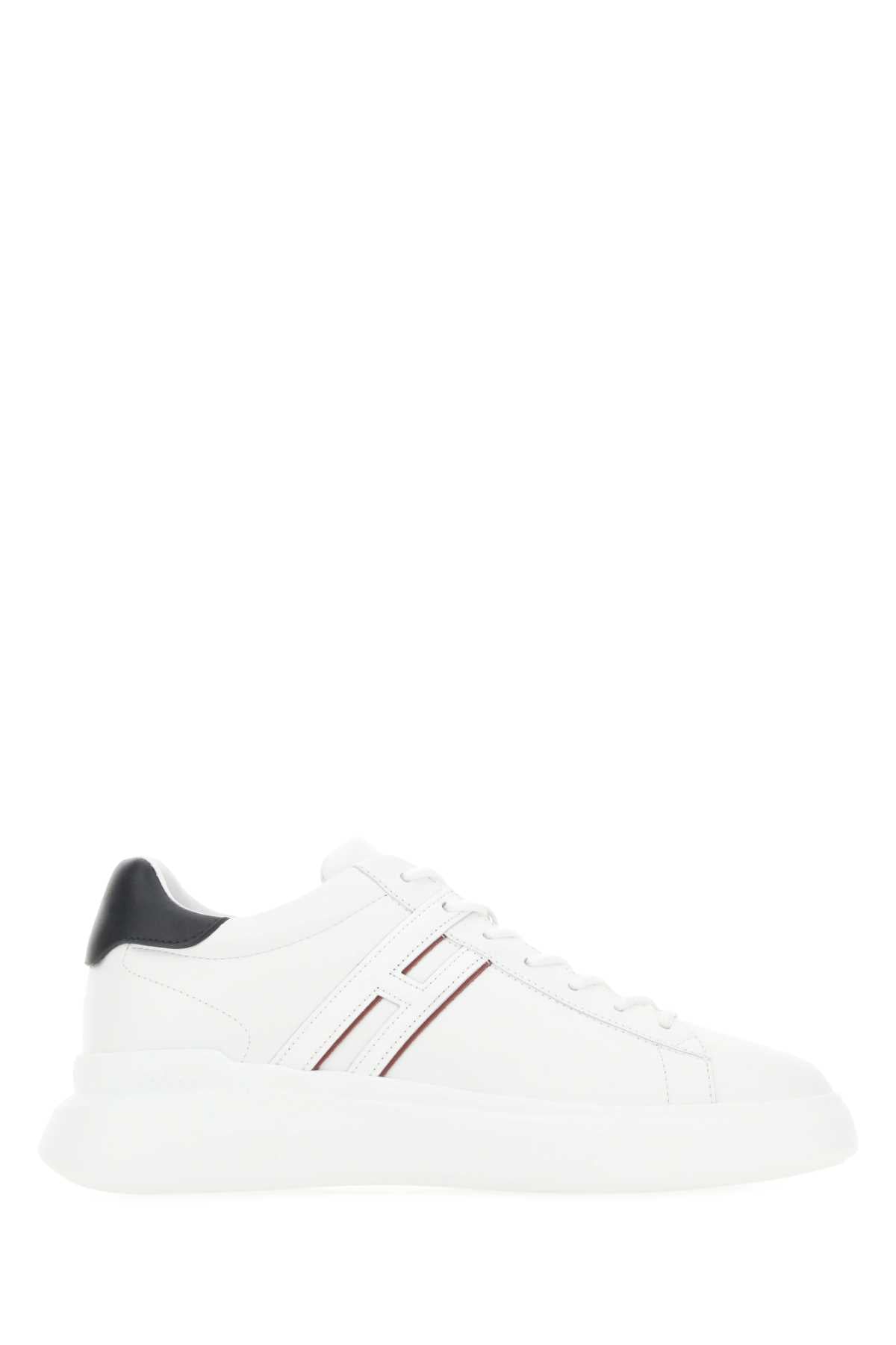 WHITE LEATHER H580 SNEAKERS Hogan WHITE 8
