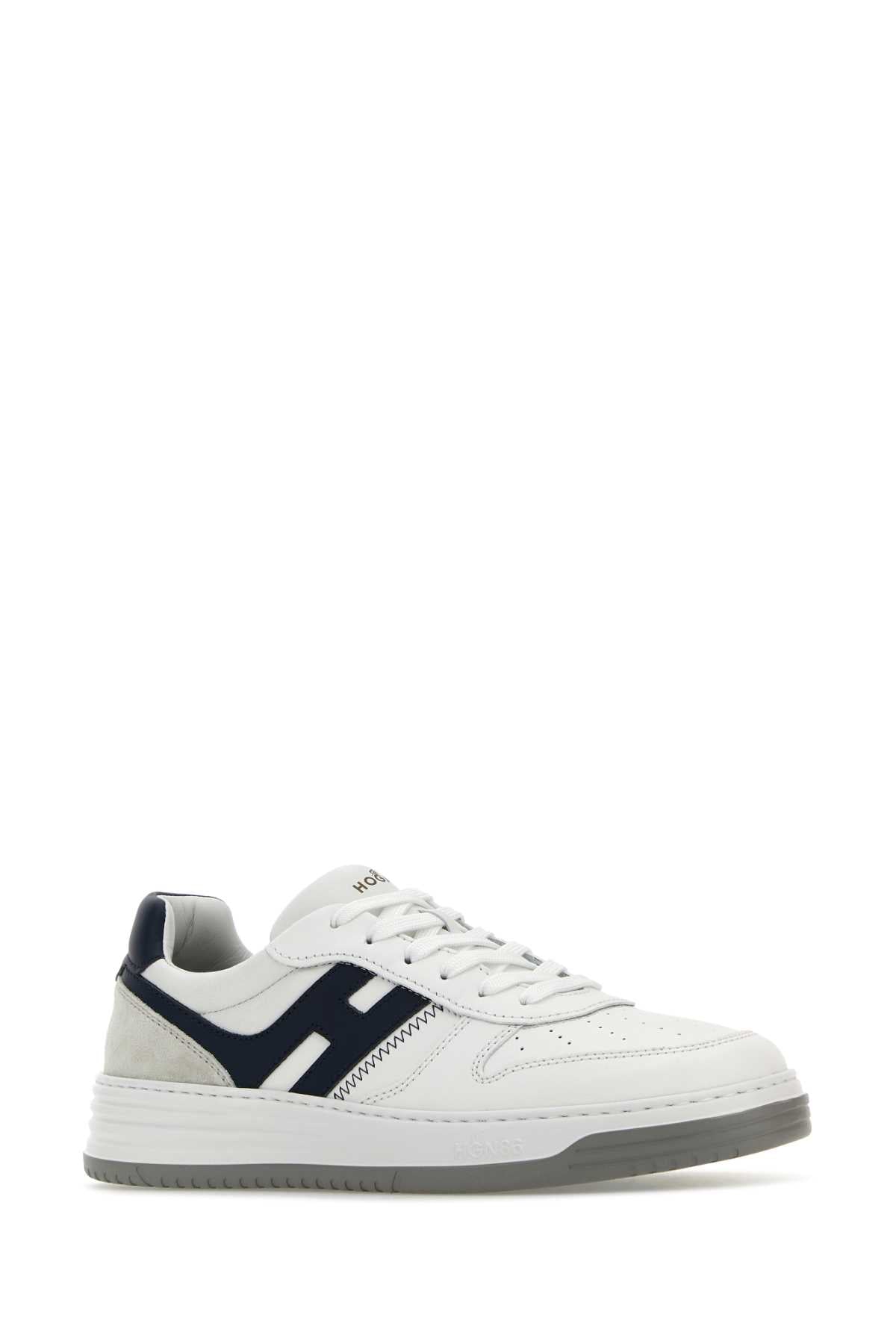 WHITE LEATHER H630 SNEAKERS Hogan