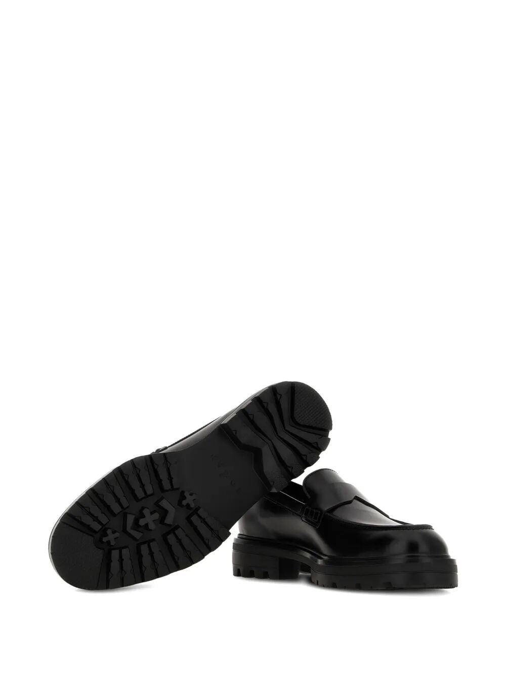 H673 LEATHER LOAFERS Hogan