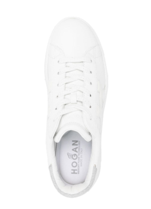 REBEL LEATHER SNEAKERS Hogan