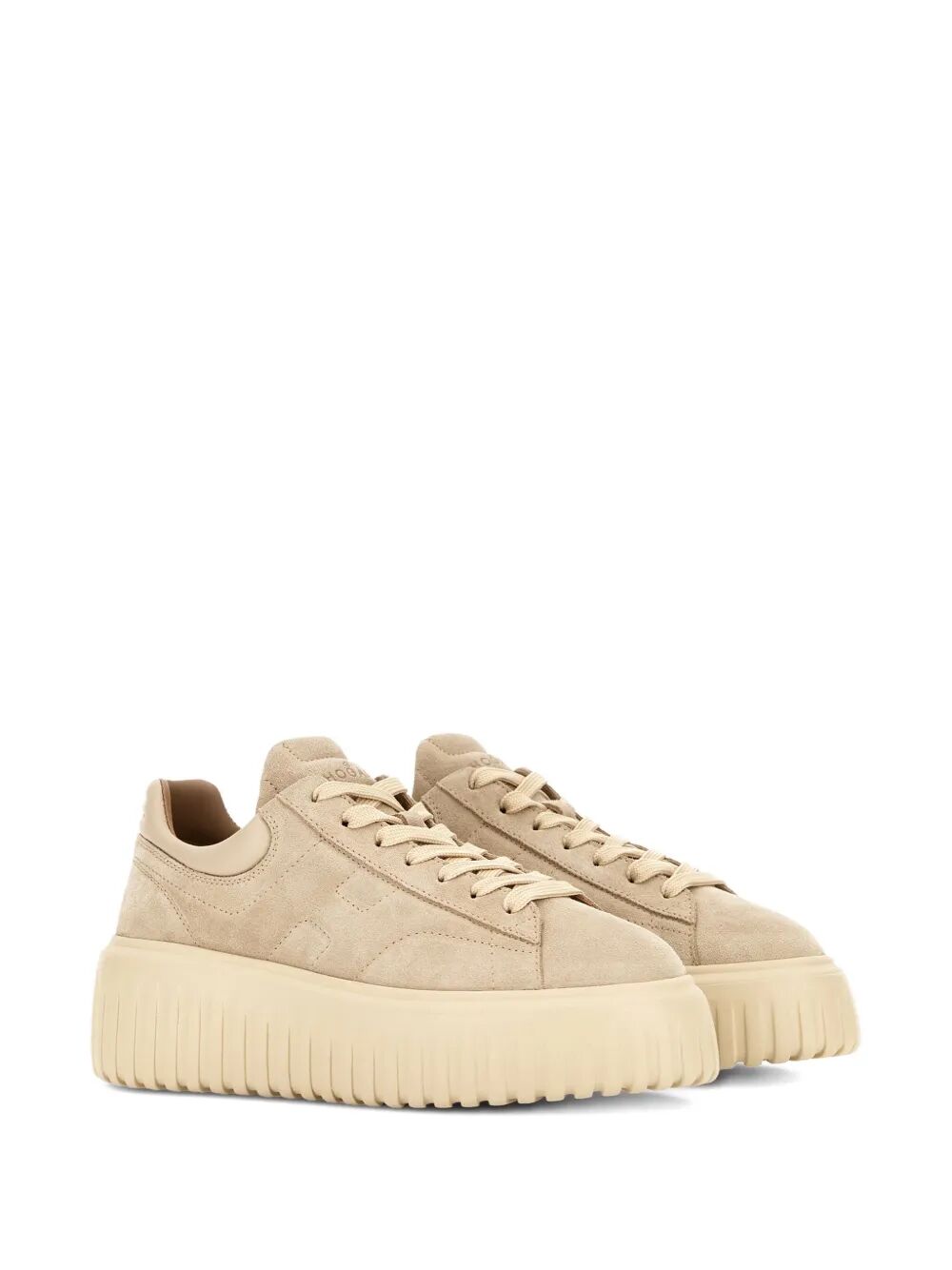 H-STRIPES LEATHER SNEAKERS Hogan