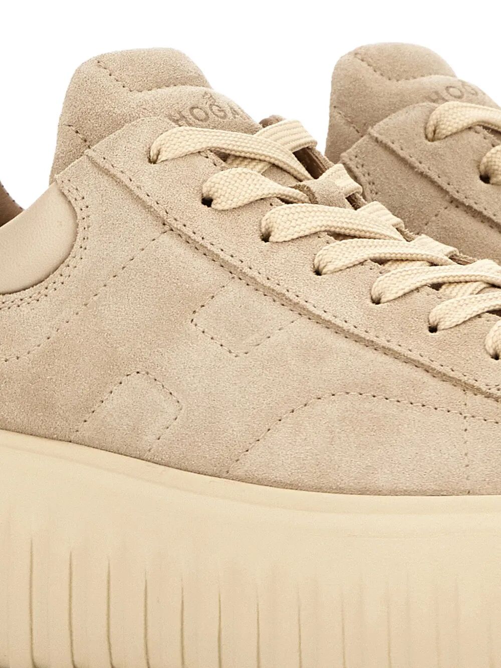 H-STRIPES LEATHER SNEAKERS Hogan