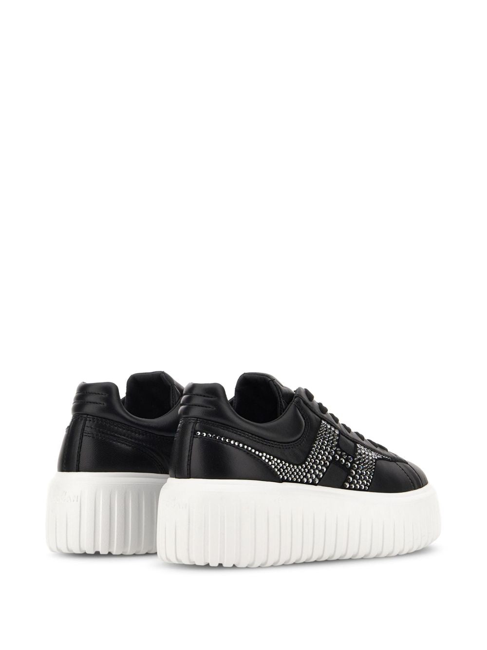 H-STRIPES LEATHER SNEAKERS Hogan