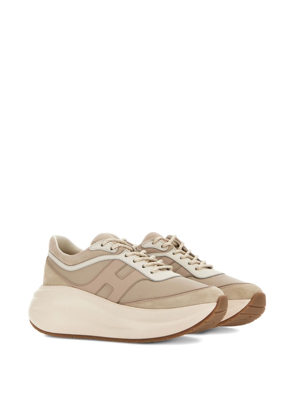 H696 LEATHER SNEAKERS Hogan