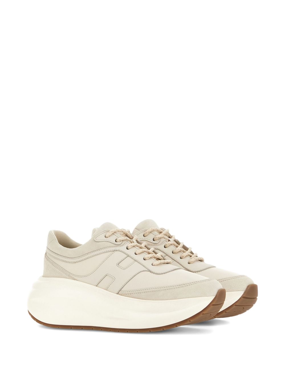 H696 LEATHER SNEAKERS Hogan