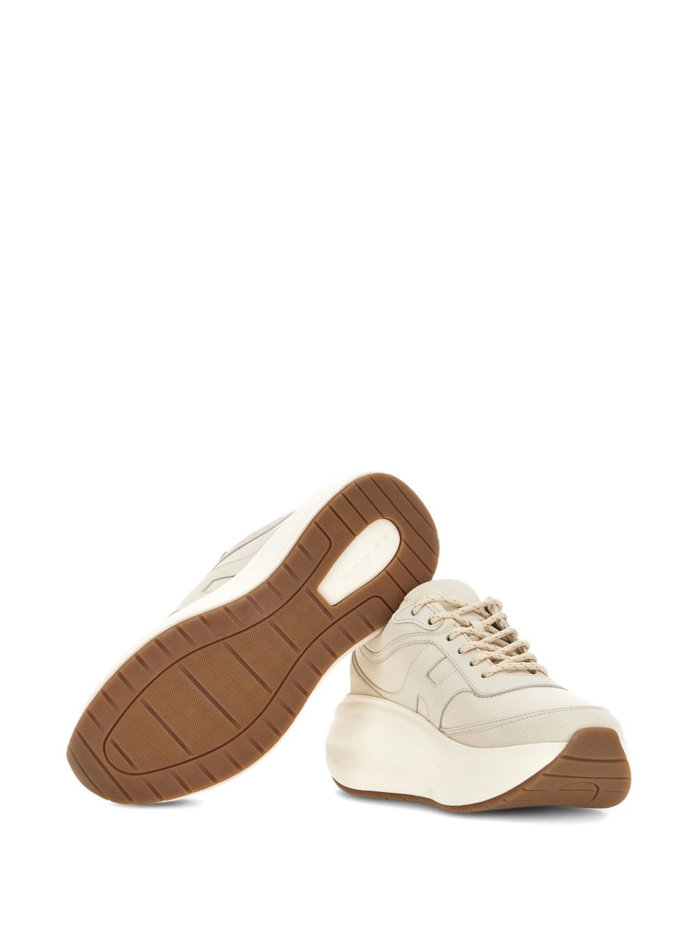 H696 LEATHER SNEAKERS Hogan