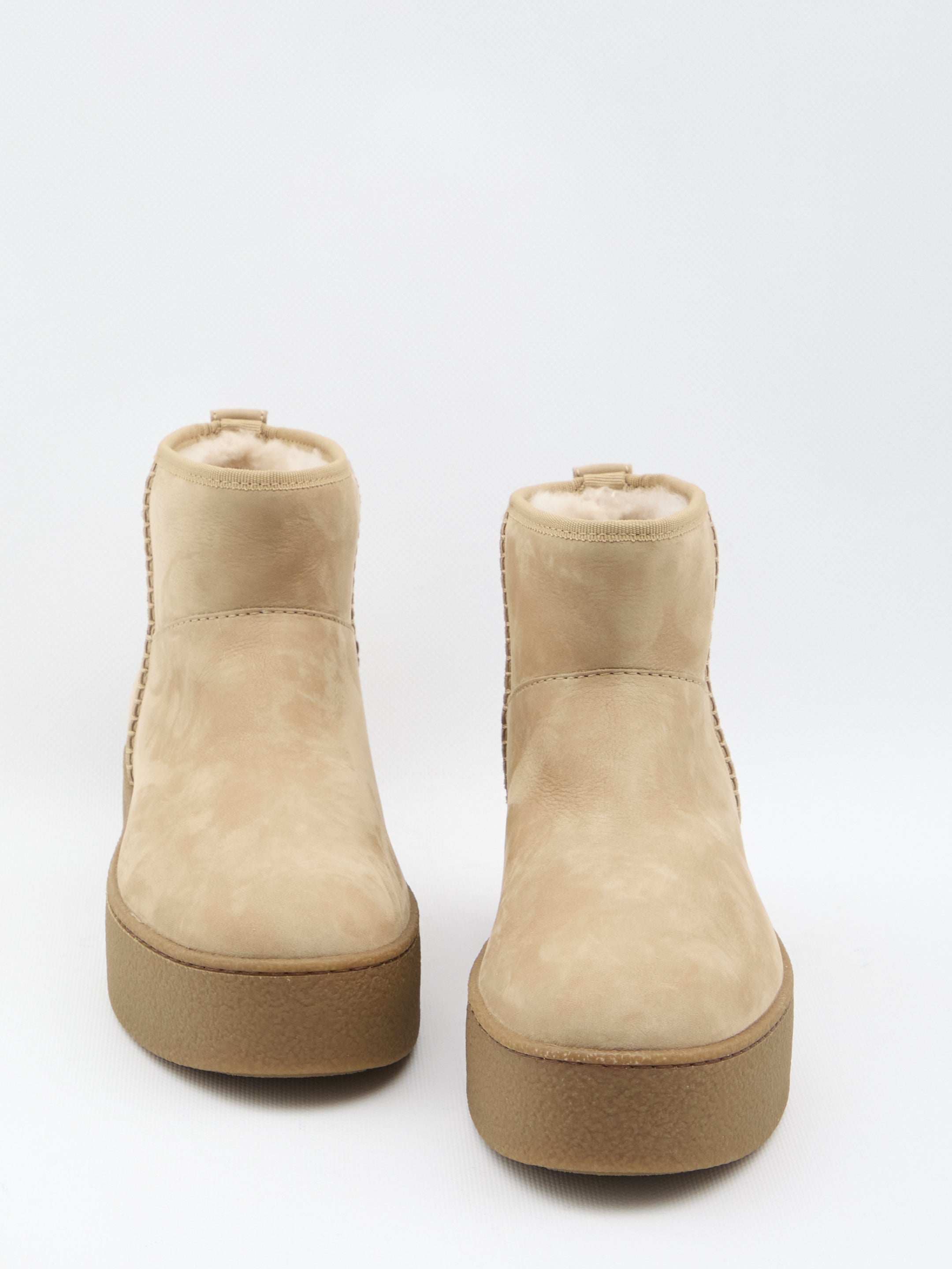 SHEARLING ANKLE BOOTS Hogan