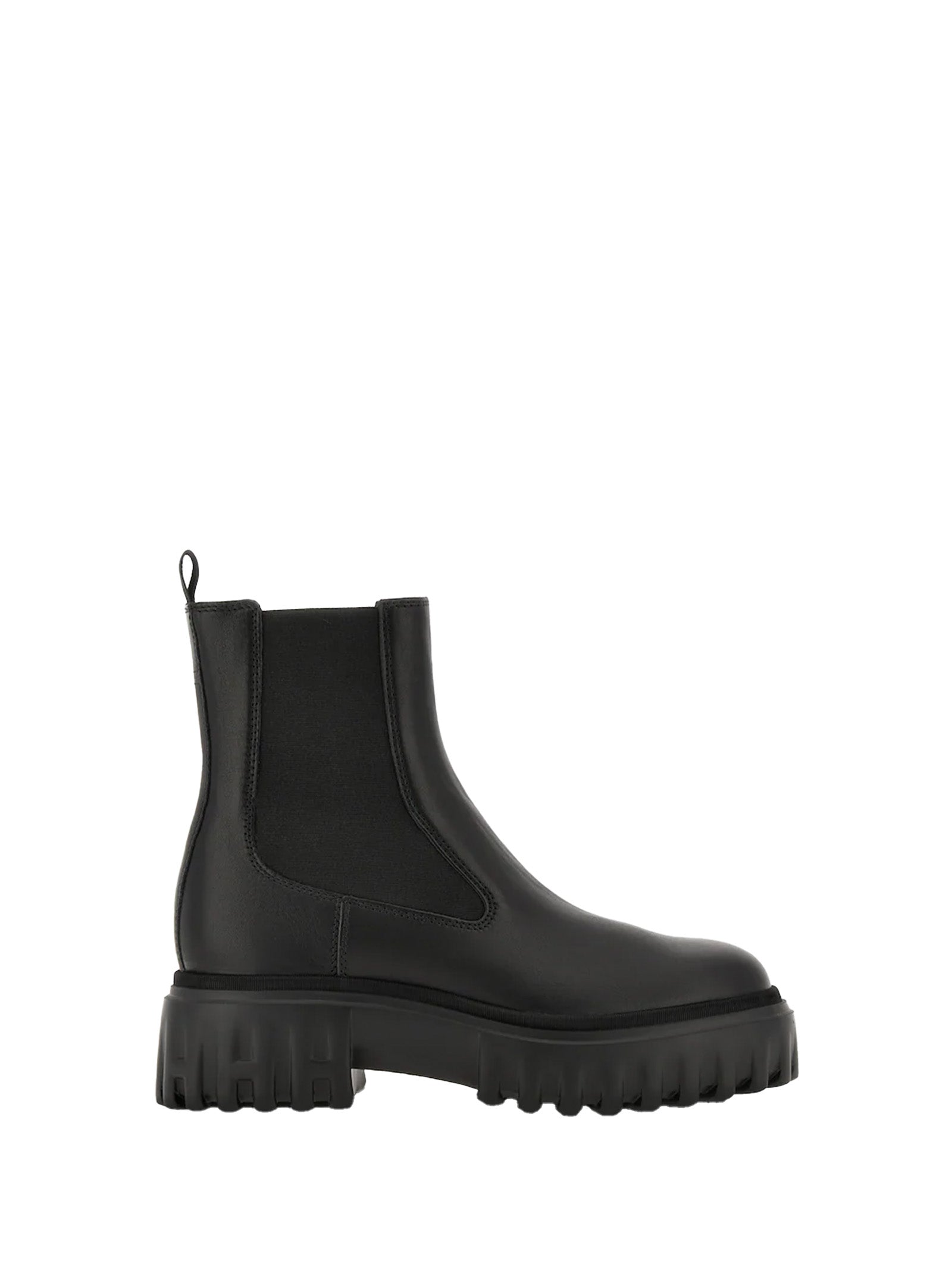HOGAN BEATLES CHELSEA H700 BLACK LEATHER Hogan BLACK 35