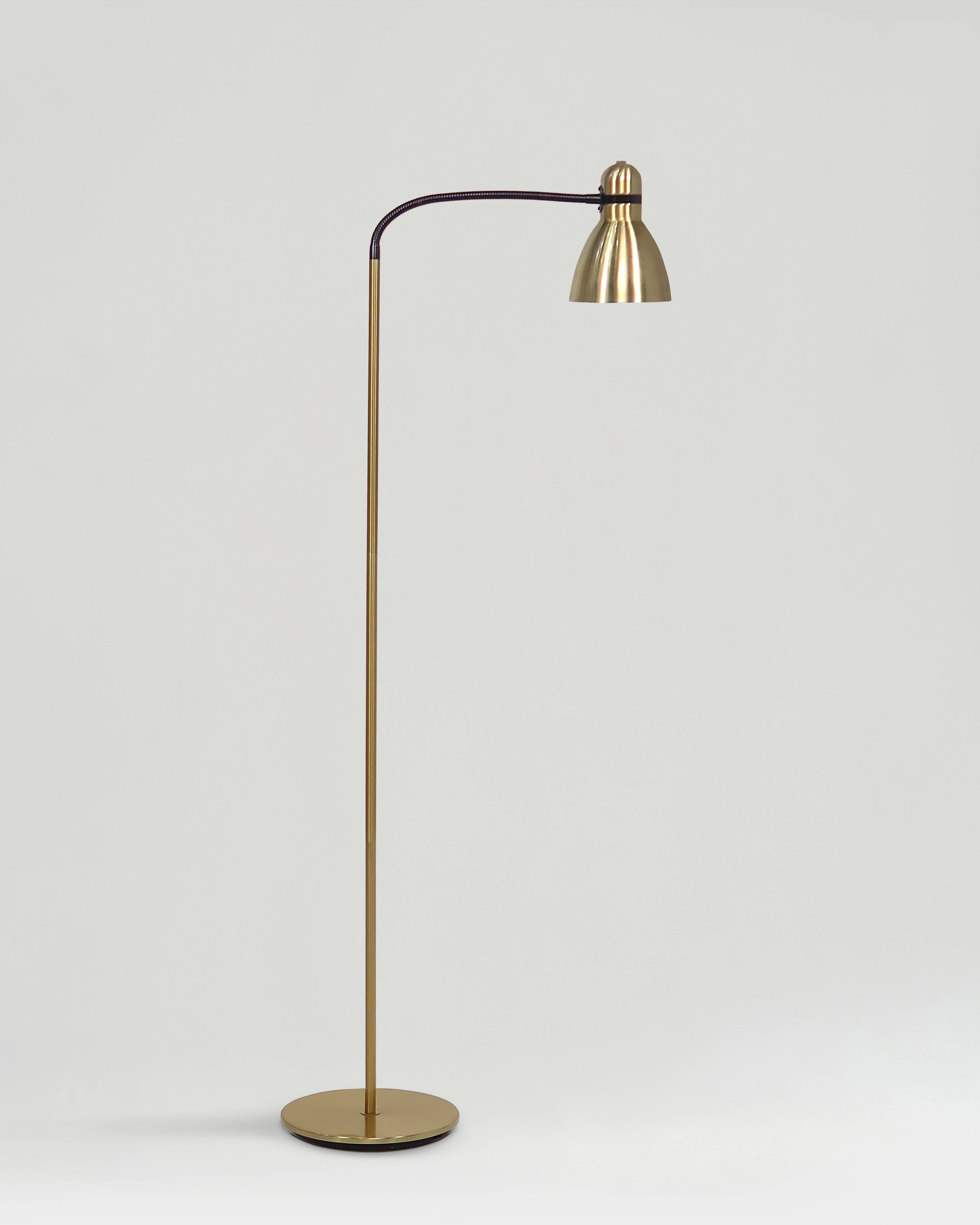 Avery Floor Lamp Brightech Brass