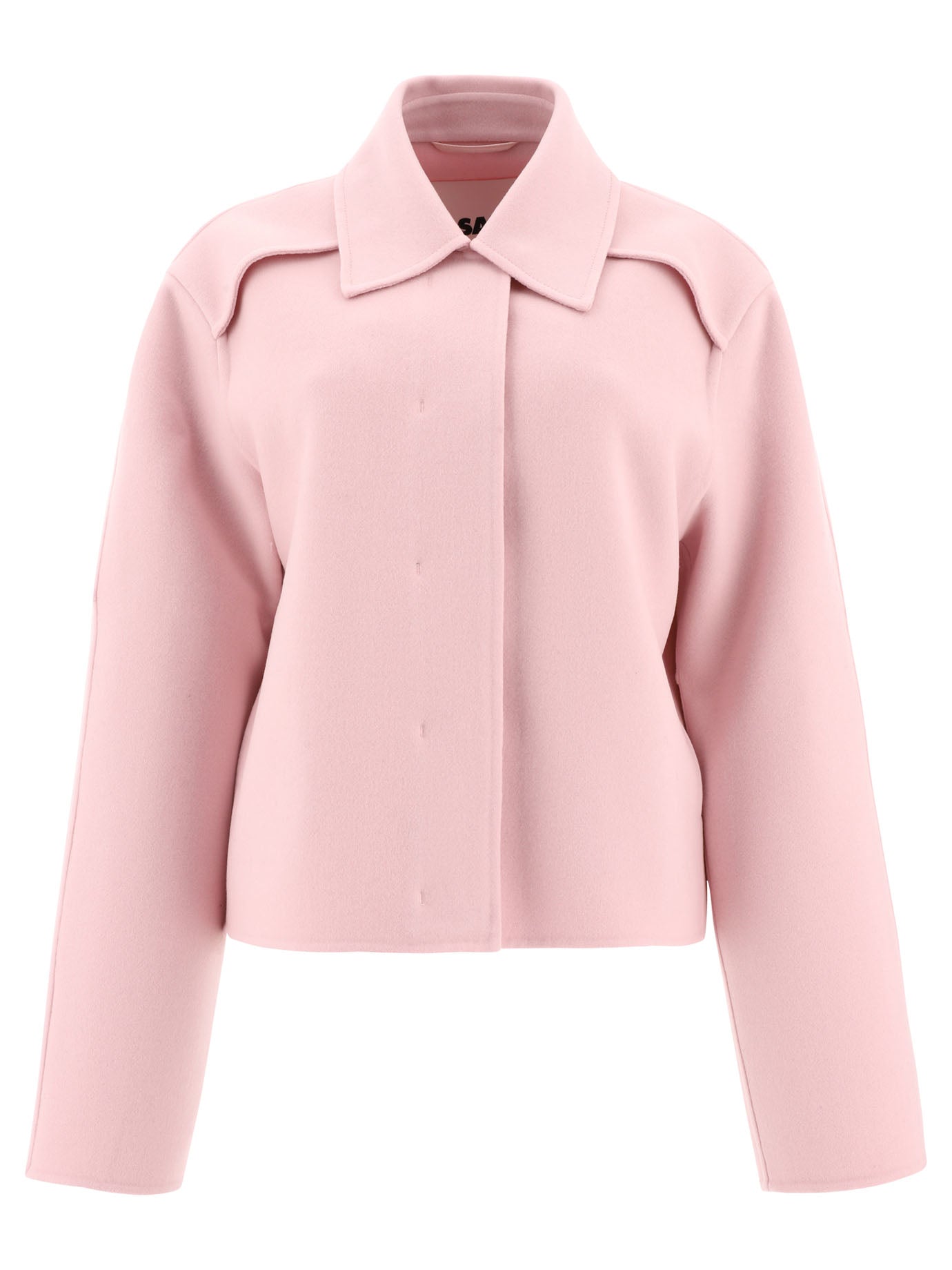 PINK VISCOSE ELASTANE JACKET Jil Sander PINK 36