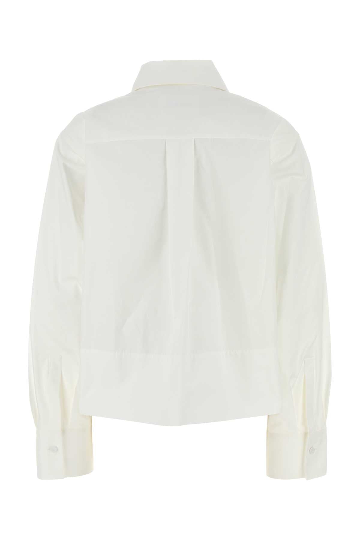 WHITE POPLIN SHIRT Jil Sander