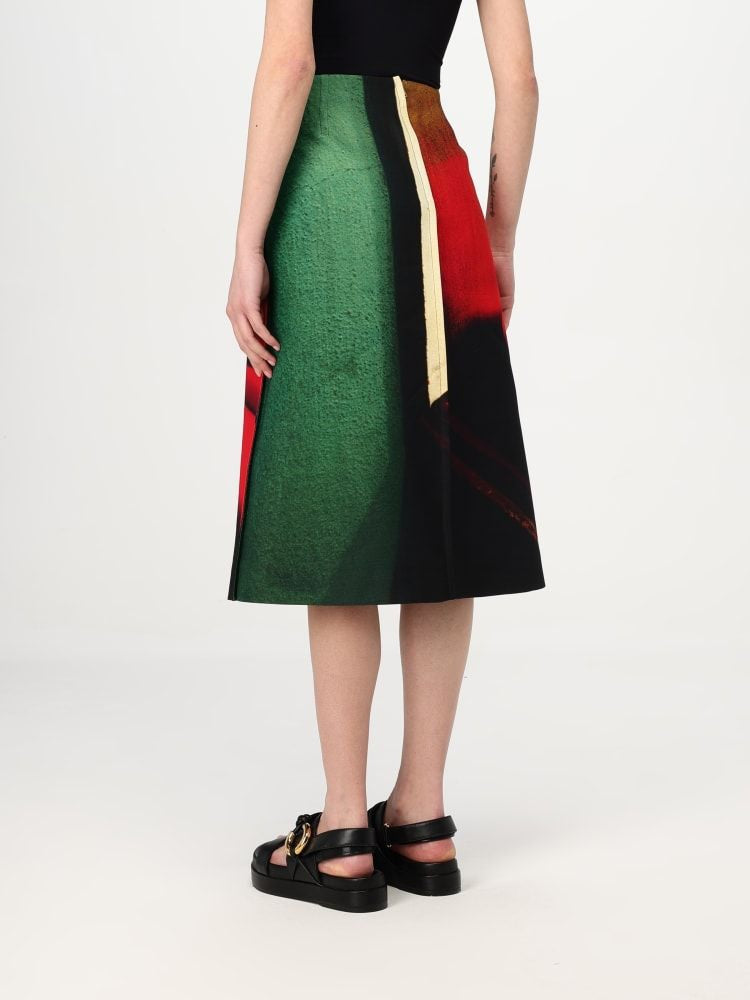MULTICOLOR MIDI FALDA Jil Sander