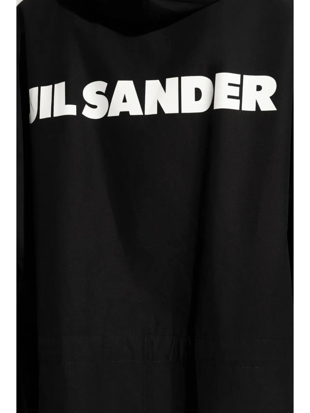 COTTON LOGO PARKA Jil Sander