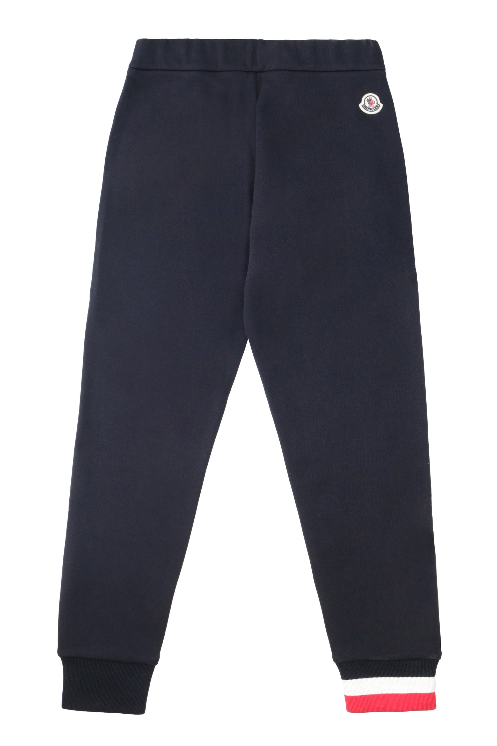 LOGO PRINT SWEATPANTS MONCLER KIDS blue 14A