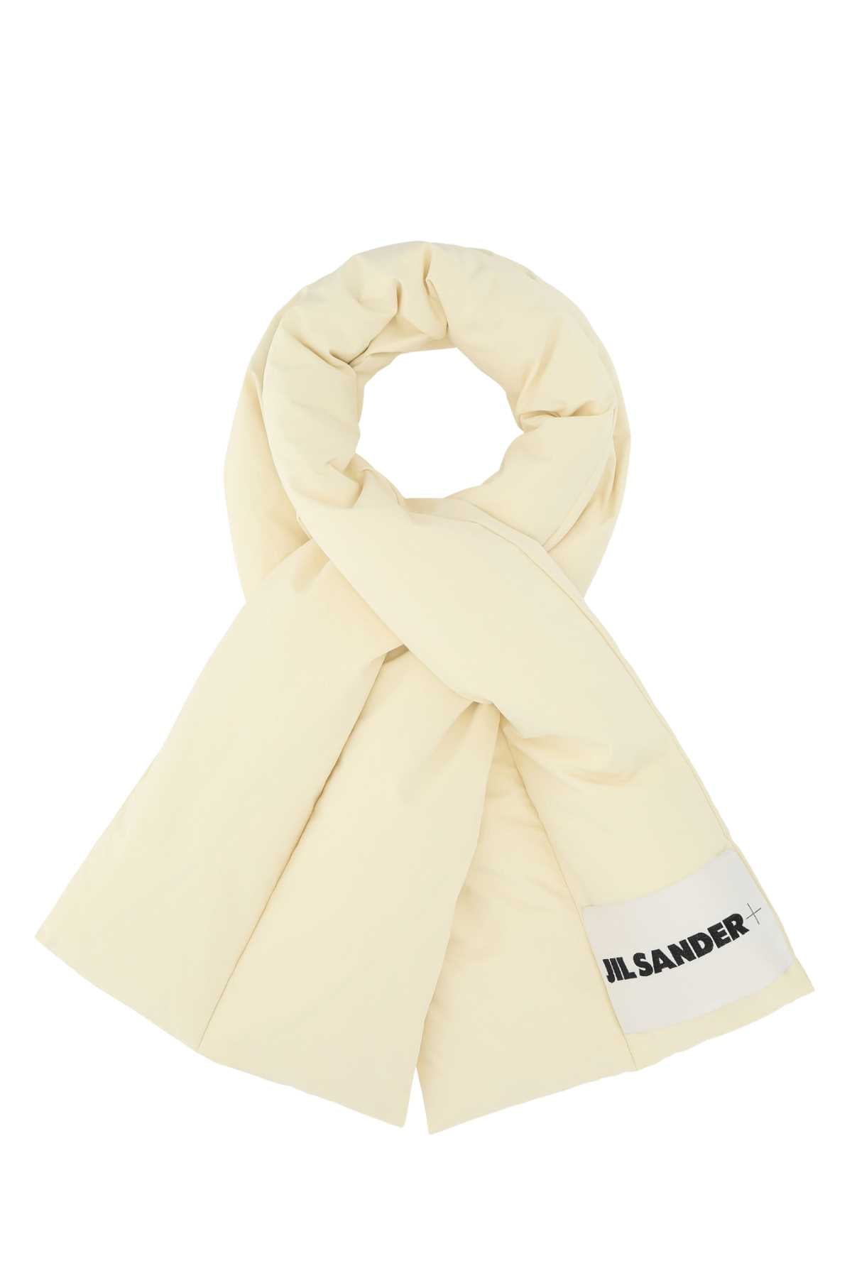 CREAM POLYESTER SCARF Jil Sander YELLOW TU