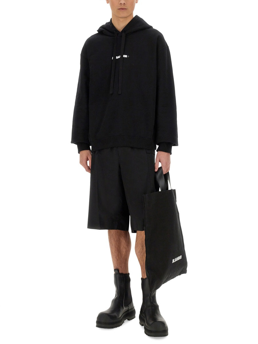 FELPA CON CAPPUCCIO Jil Sander