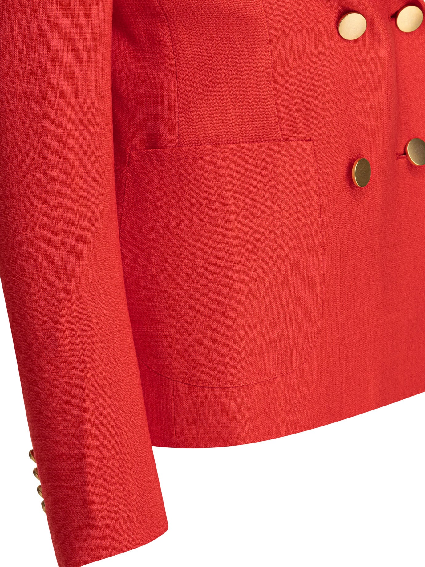 RED LYOCELL JACKET Tagliatore