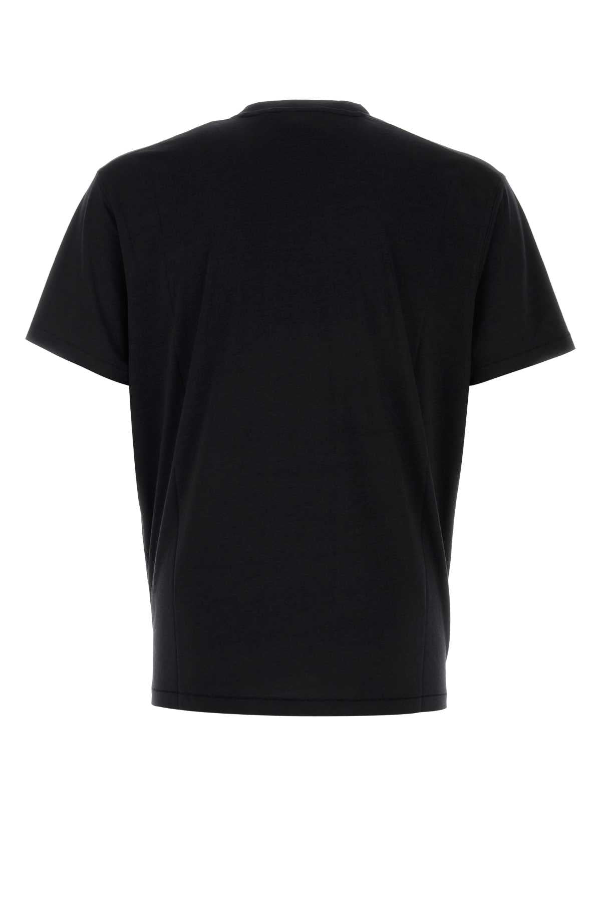 BLACK LYOCELL COTTON T-SHIRTS Tom Ford