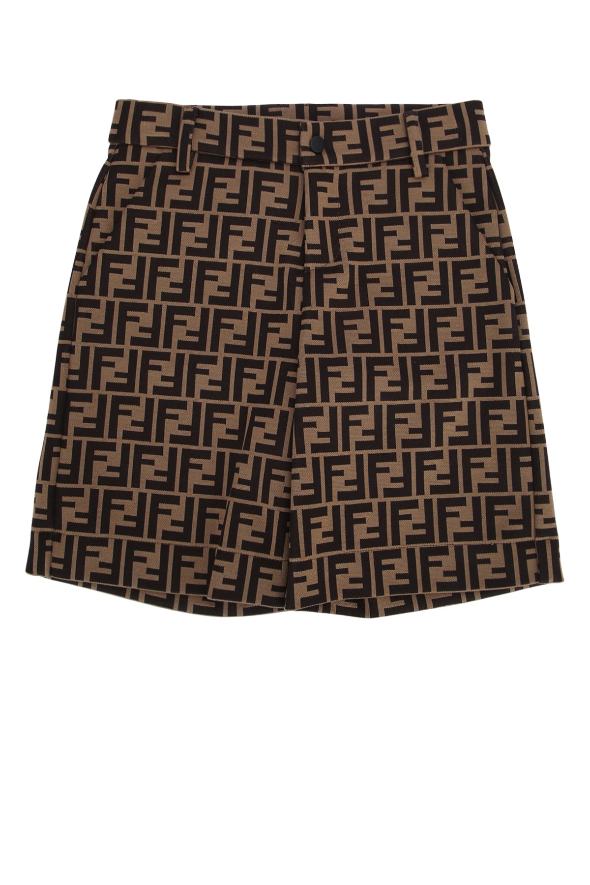 BERMUDA MAS JERSEY LOGO FF FENDI KIDS F0E0X 10
