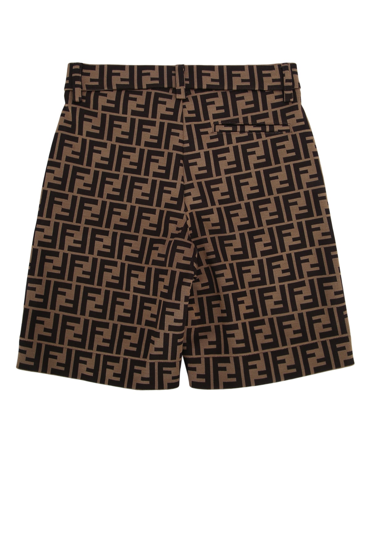 BERMUDA MAS JERSEY LOGO FF FENDI KIDS