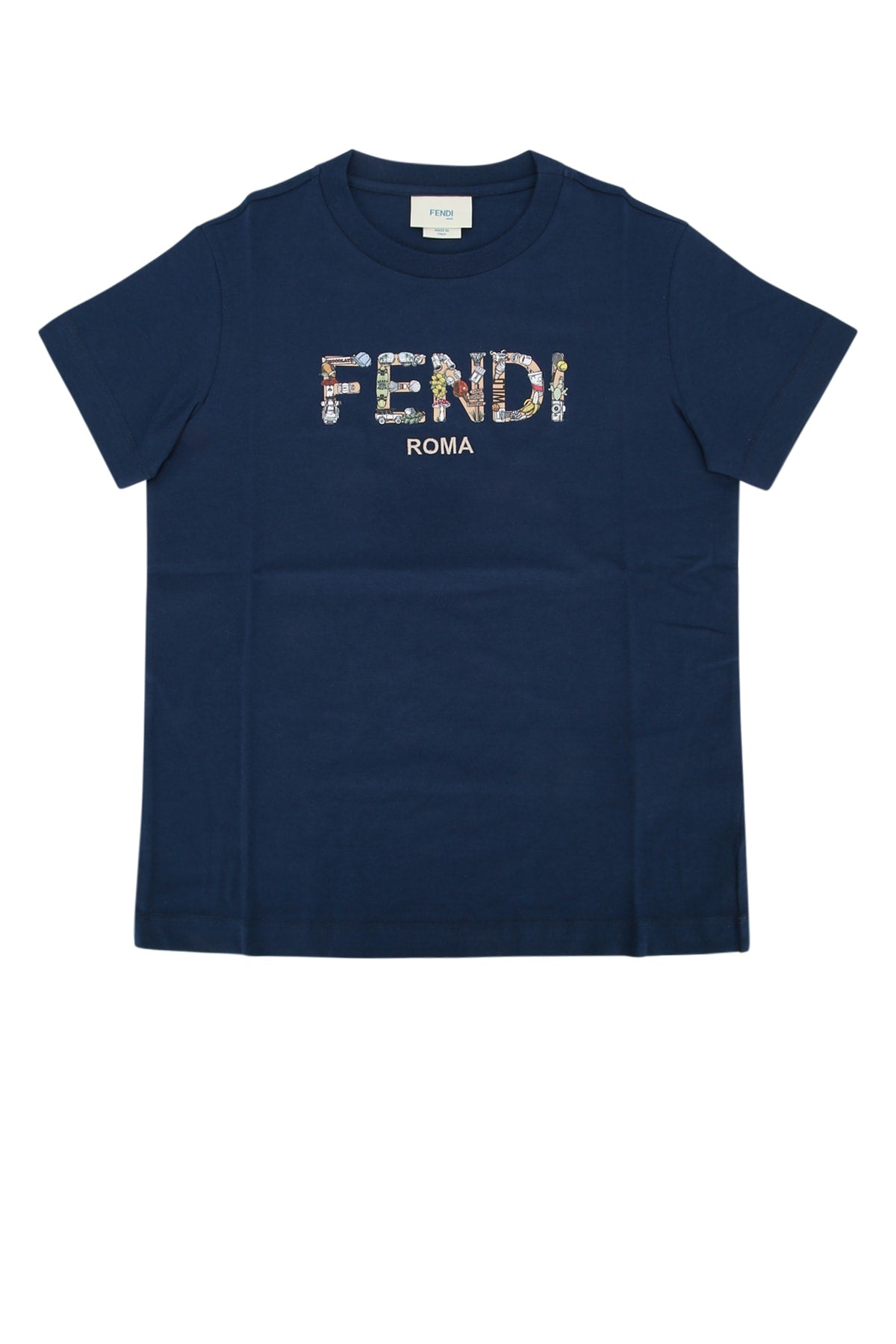 T-SHIRT JERSEY TINTO FENDI KIDS YALE 12+