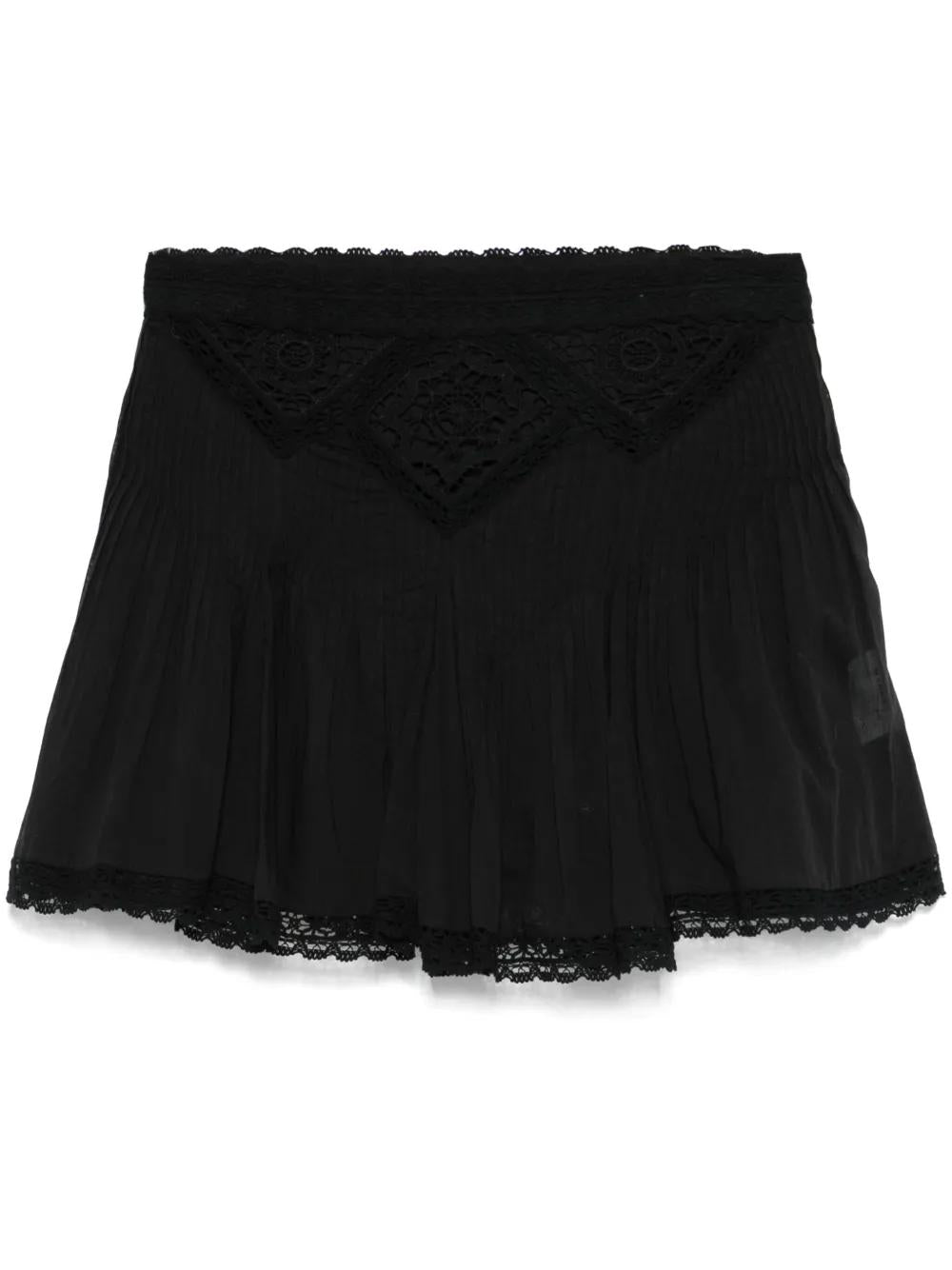 GOLDIE SHORT SKIRT Isabel Marant BLACK 36