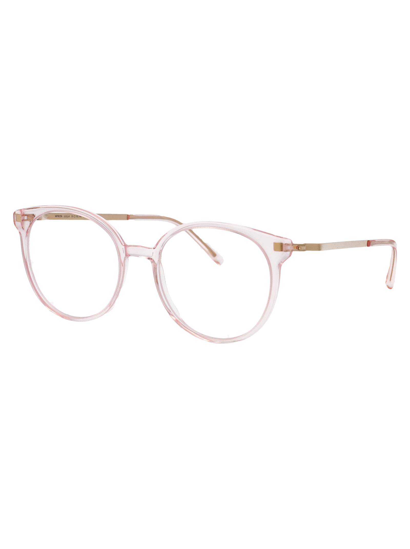 C20-ROSE WATER/CHAMPAGNE GOLD STEEL + ACETATE GLASSES Mykita