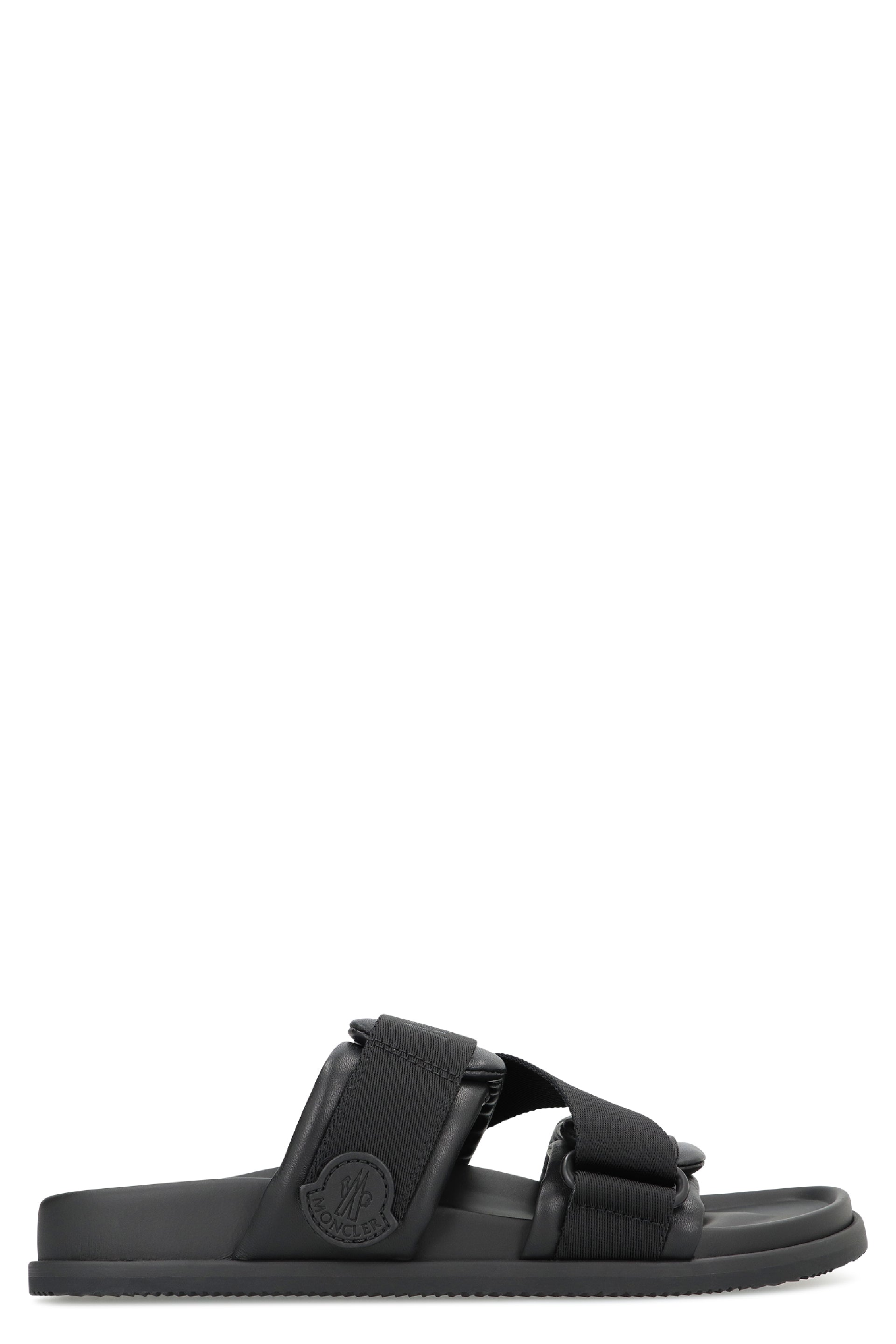 MON SUMMER SLIDES Moncler black 38