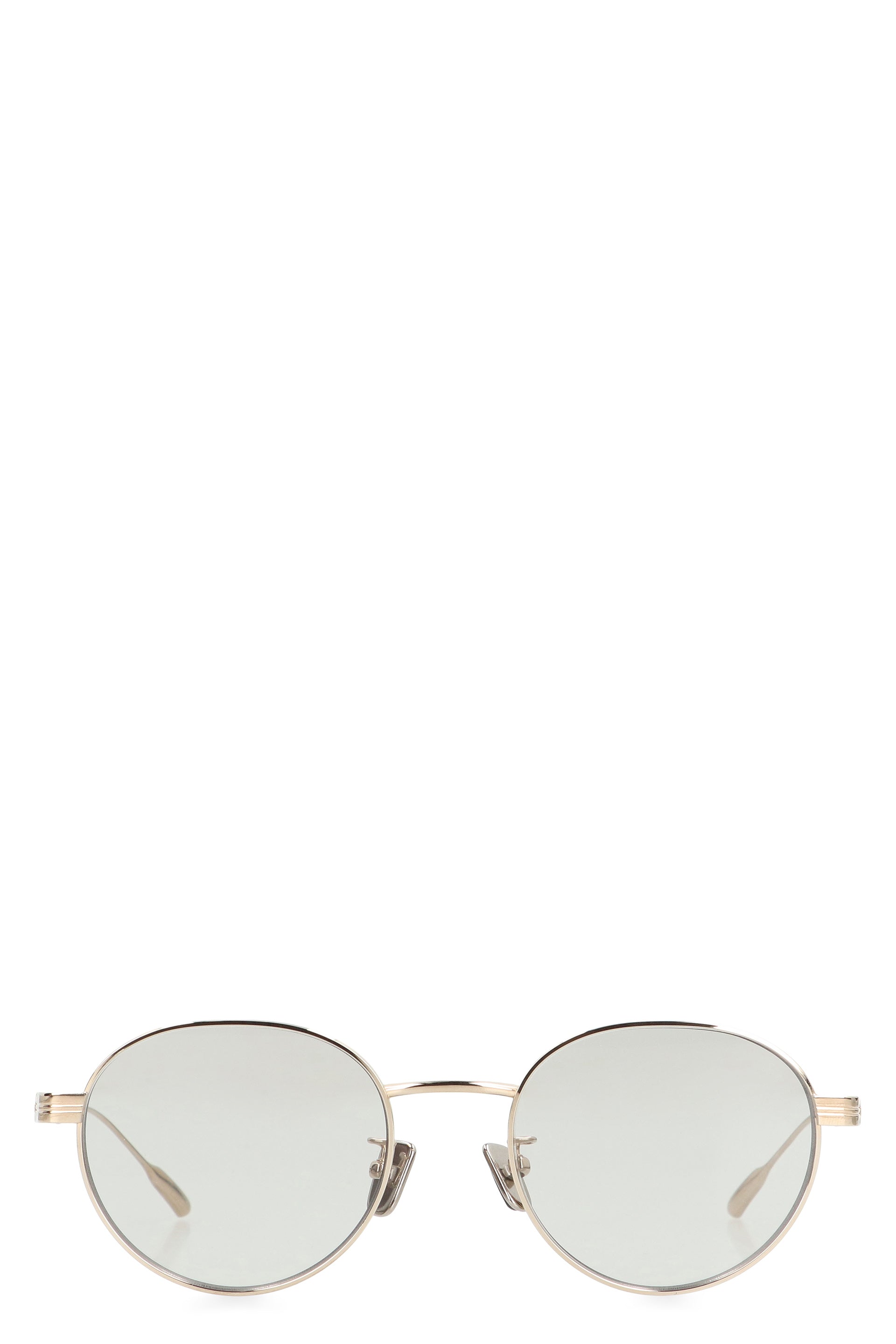 SUBTILA ROUND FRAME SUNGLASSES Moncler Gold TU