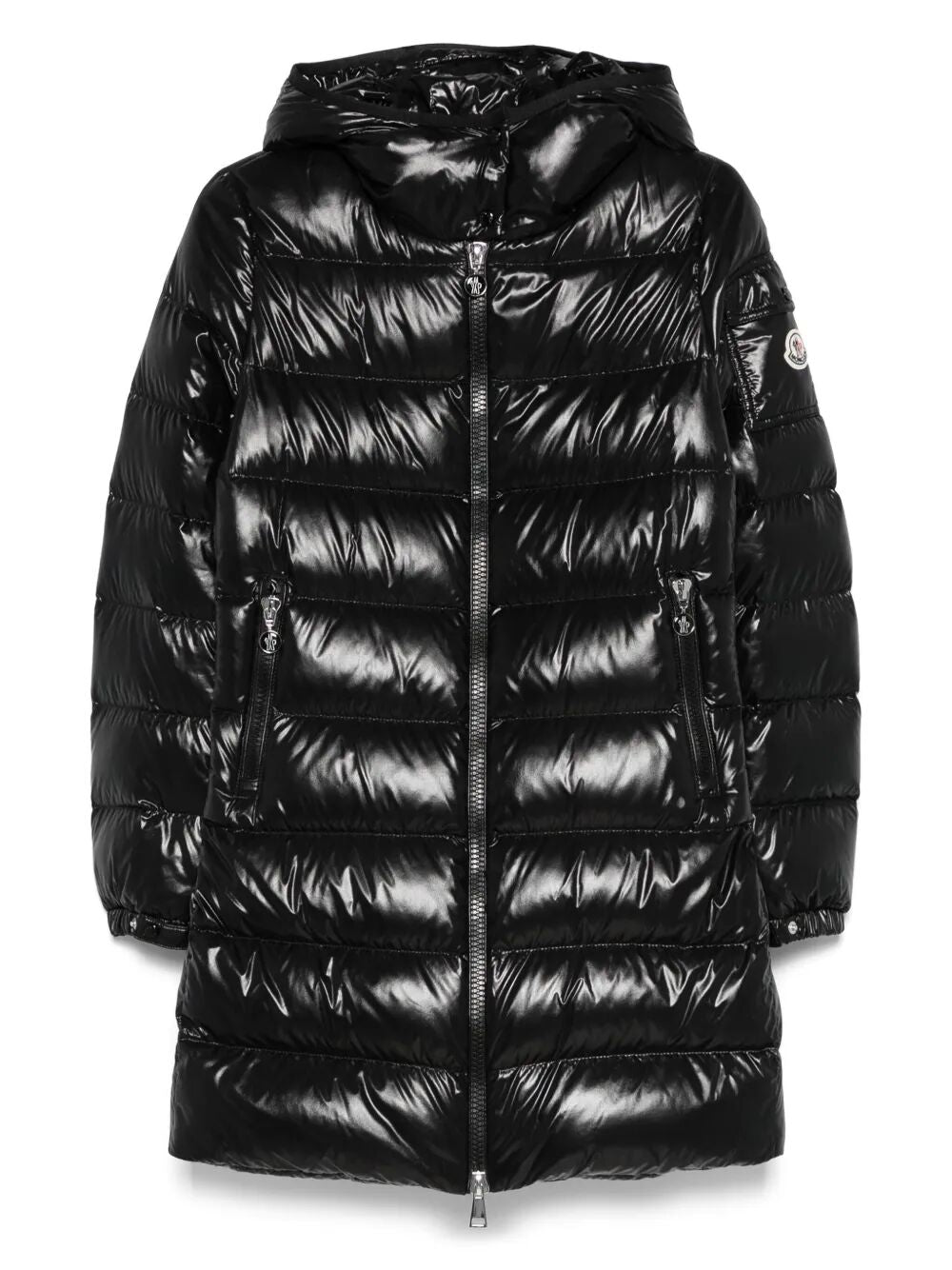 COURCELLES LONG COAT Moncler BLACK 0