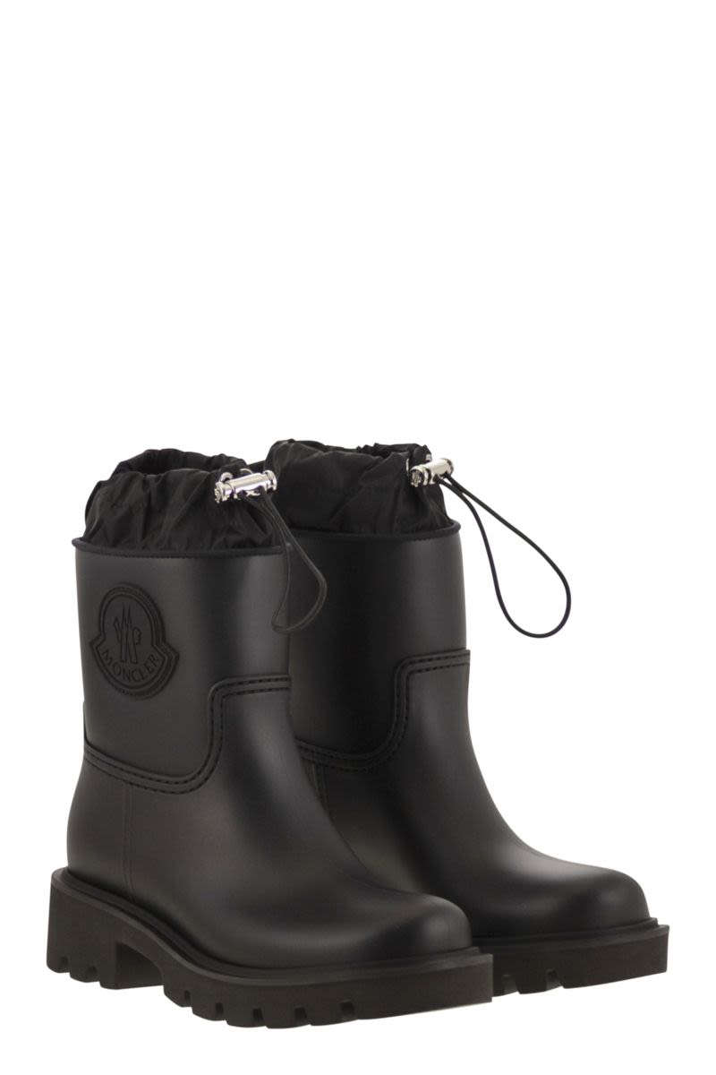 KICKSTREAM RUBBER RAIN BOOTS Moncler