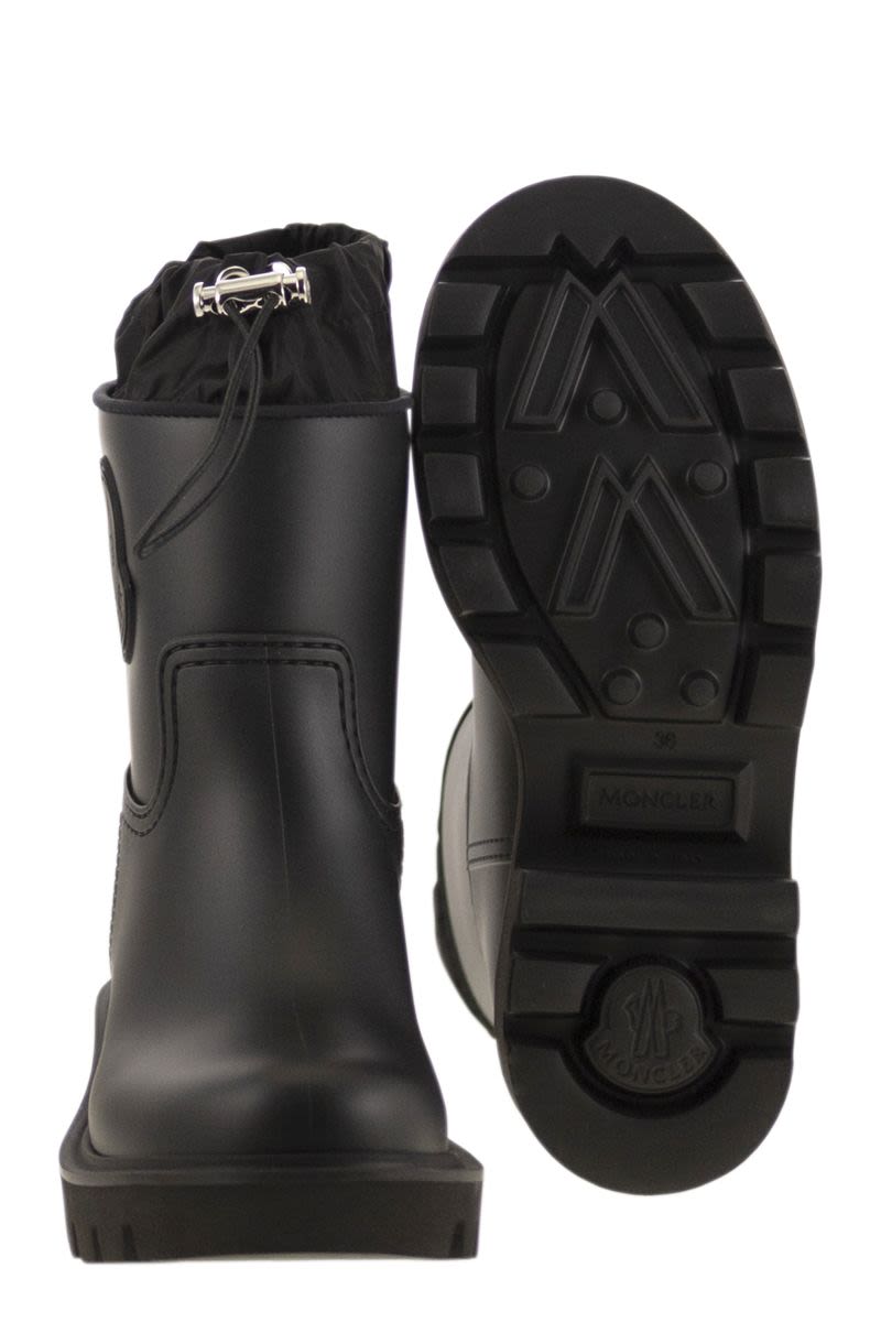 KICKSTREAM RUBBER RAIN BOOTS Moncler