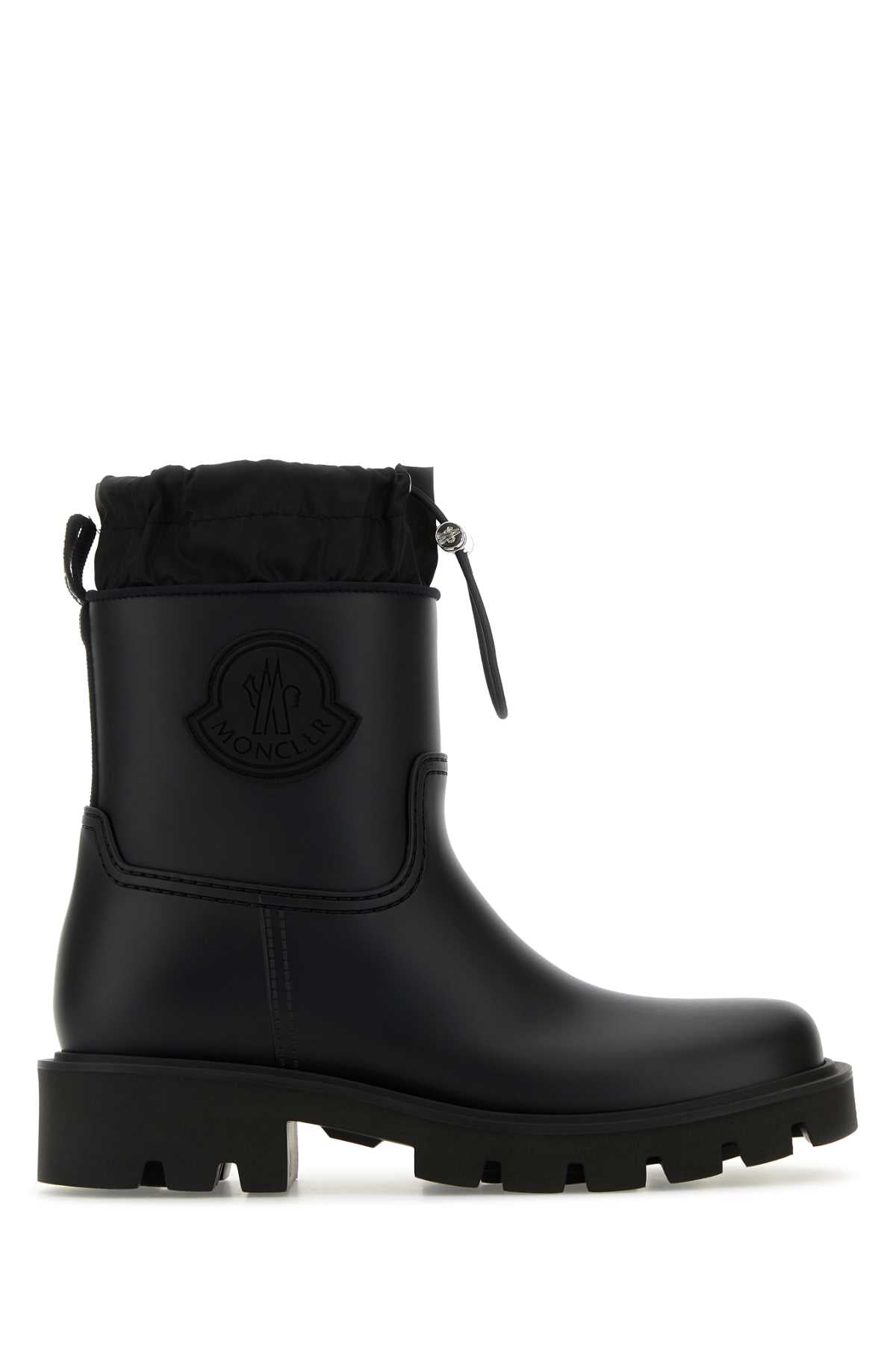 KICKSTREAM RUBBER RAIN BOOTS Moncler black 37