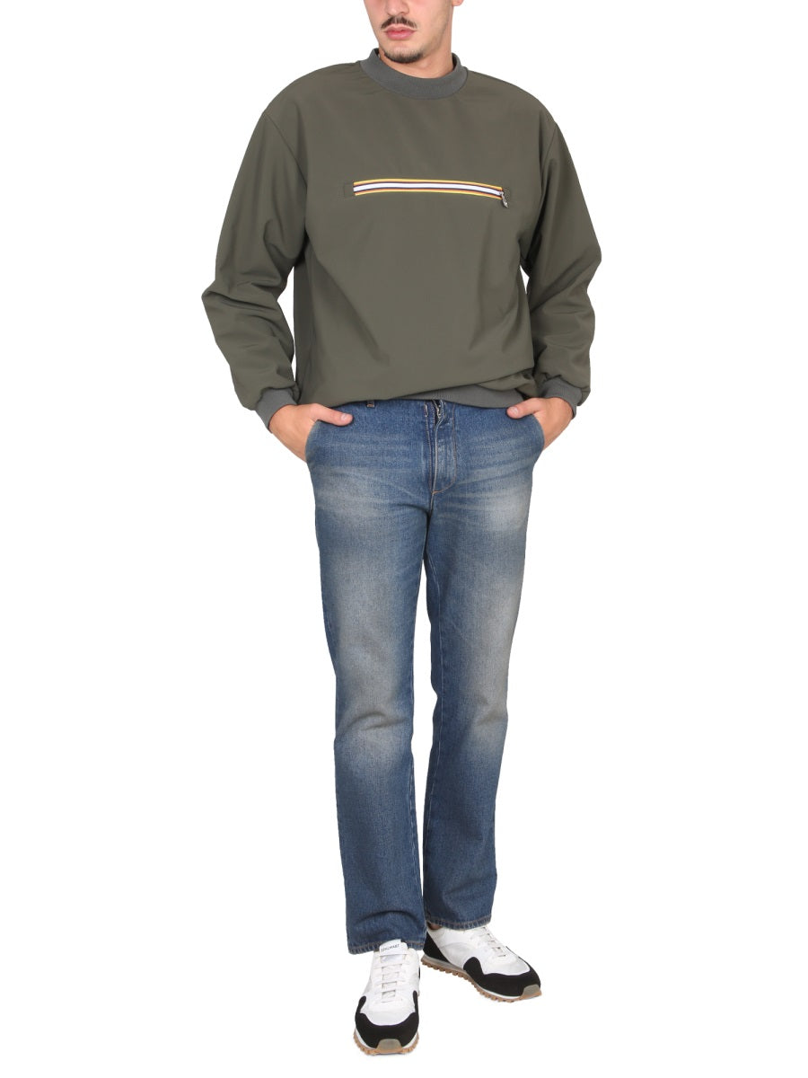 SWEATSHIRT WITH FRONT POCKET K-Way