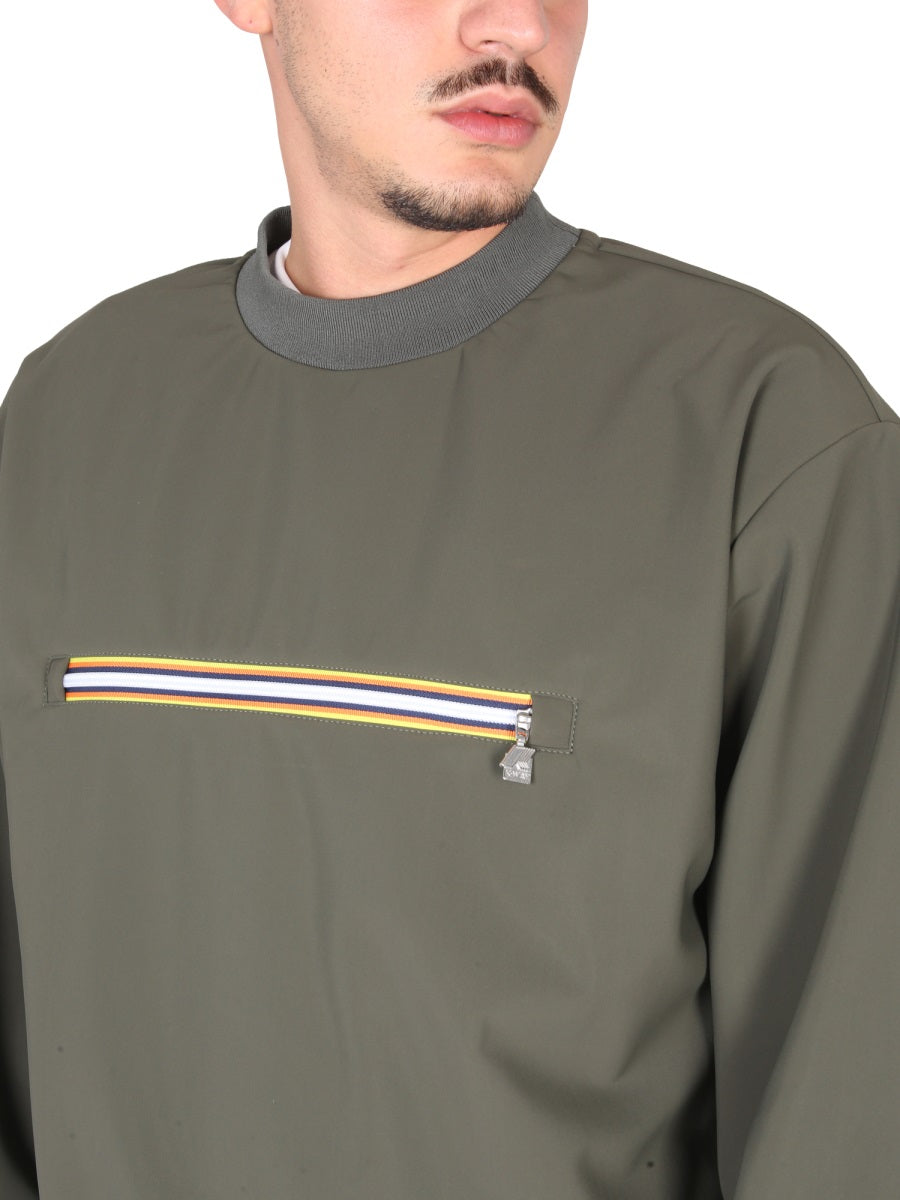 SWEATSHIRT WITH FRONT POCKET K-Way