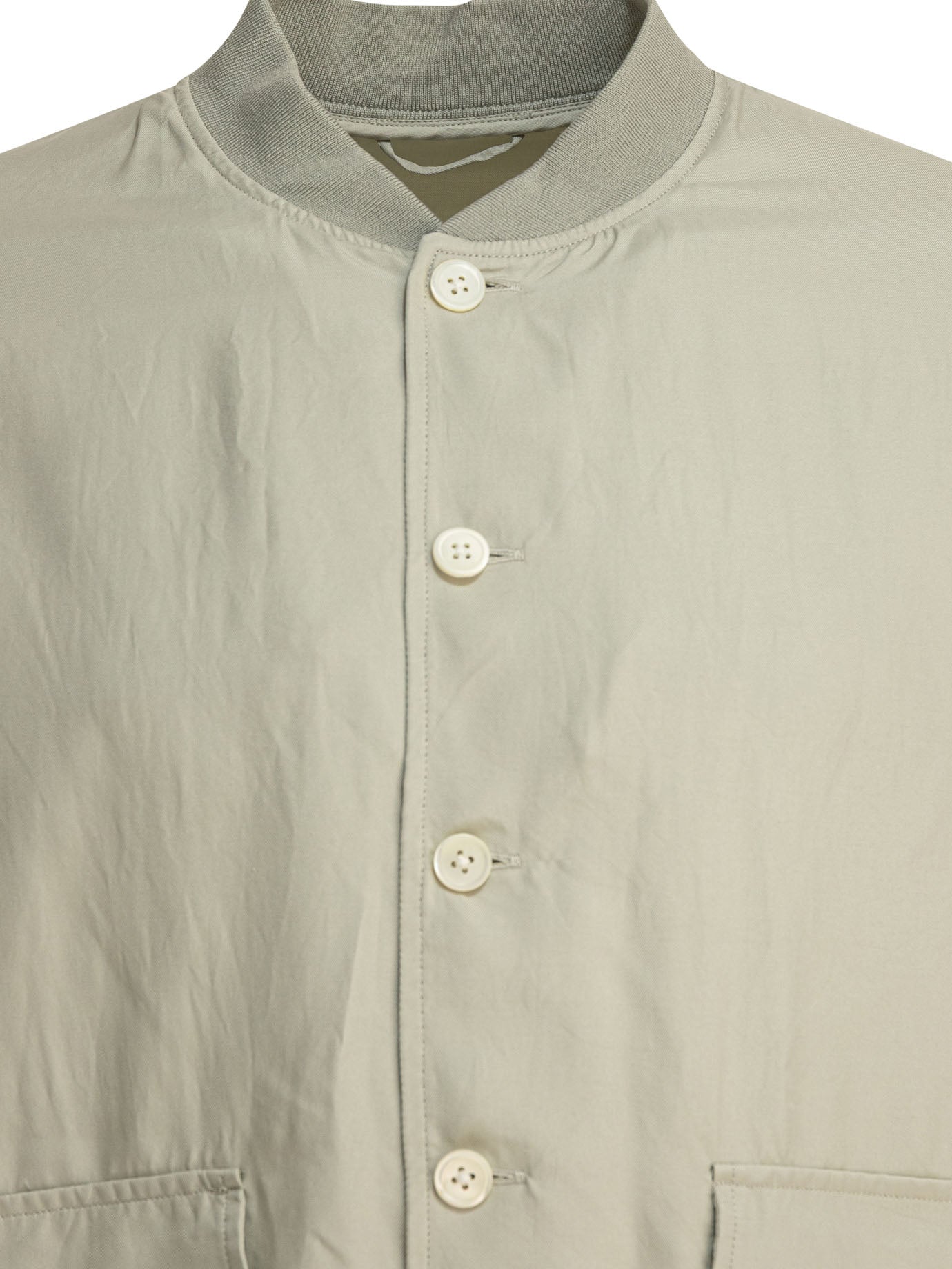 GREY SILK JACKET KAPTAIN SUNSHINE