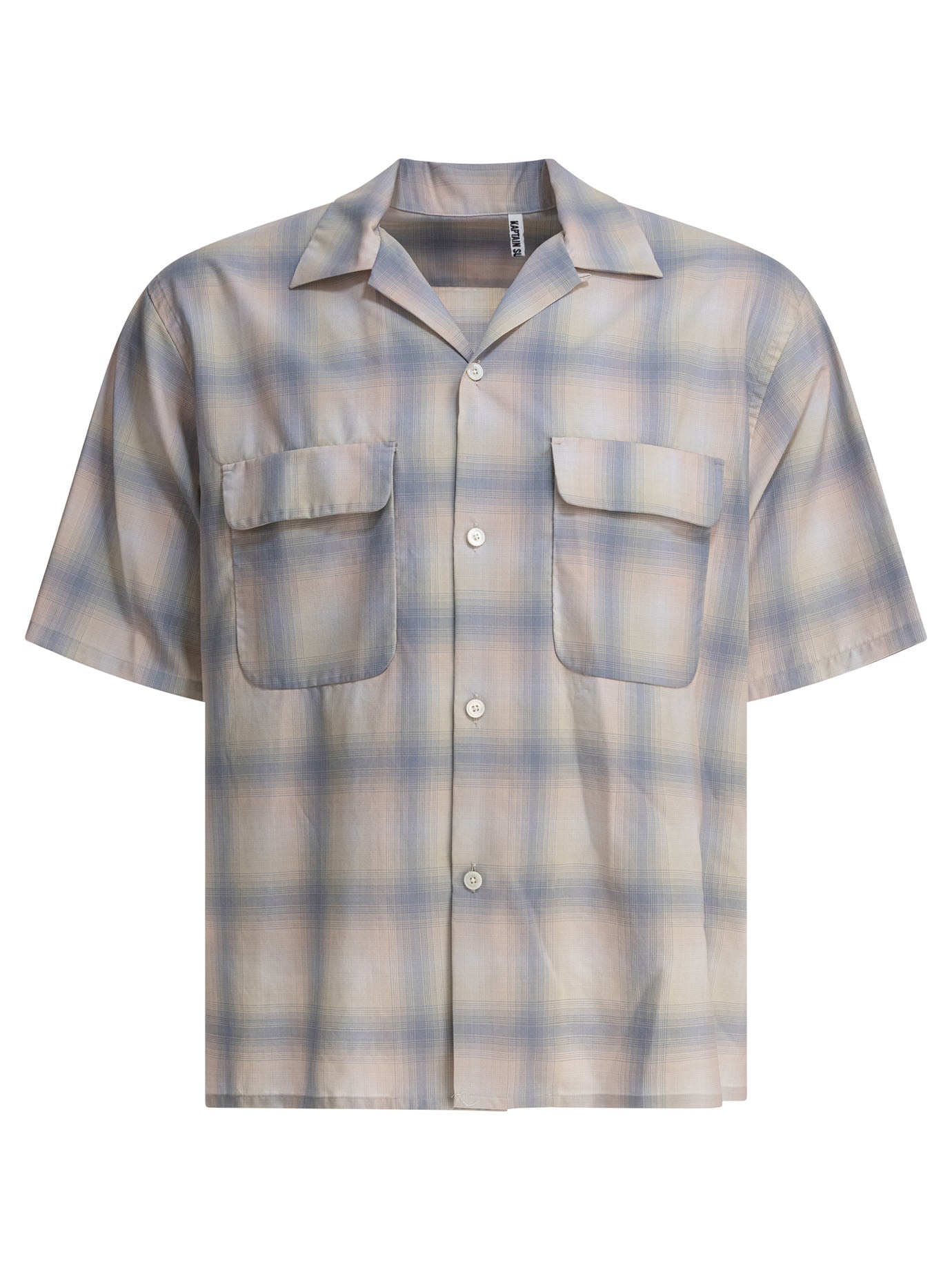 LIGHT BLUE WOOL SHIRT KAPTAIN SUNSHINE LIGHT BLUE 42