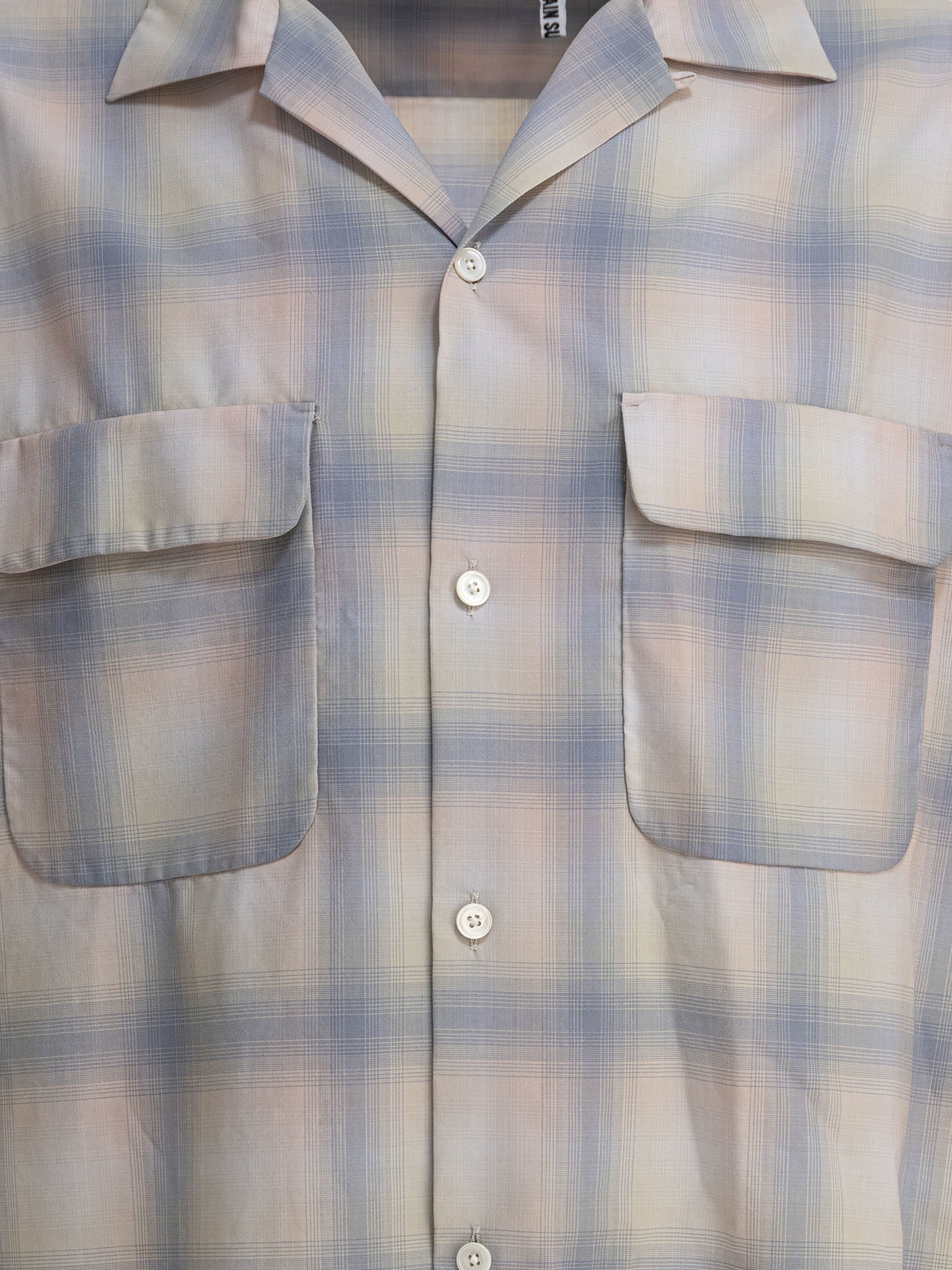 LIGHT BLUE WOOL SHIRT KAPTAIN SUNSHINE