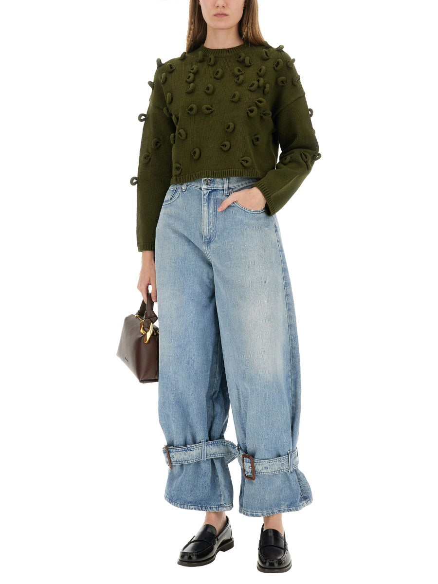 LOOP CROPPED JERSEY Jw Anderson