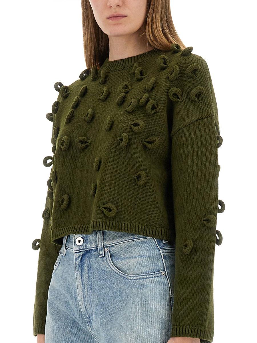 LOOP CROPPED JERSEY Jw Anderson