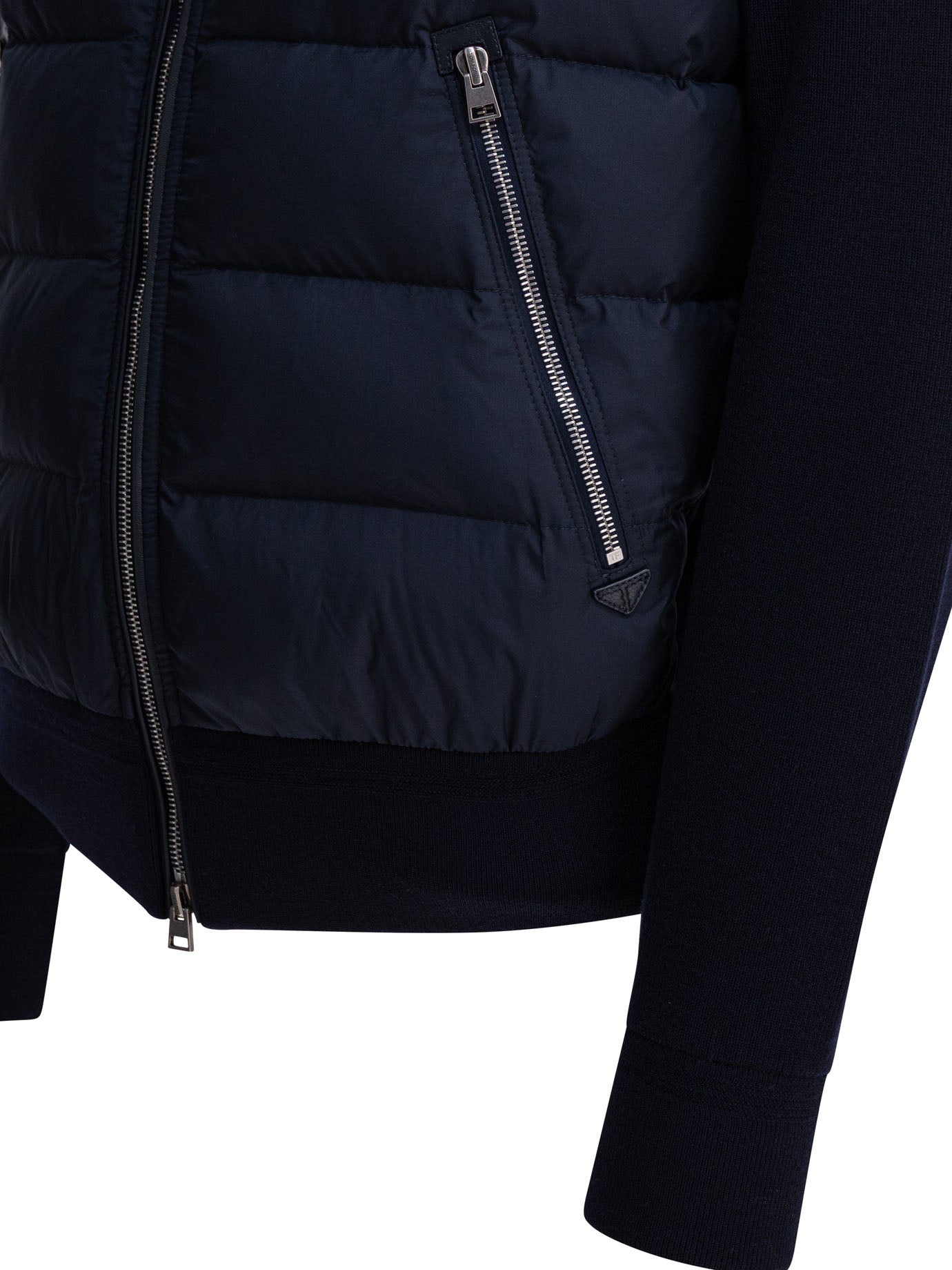 BLUE WOOL JACKET Tom Ford
