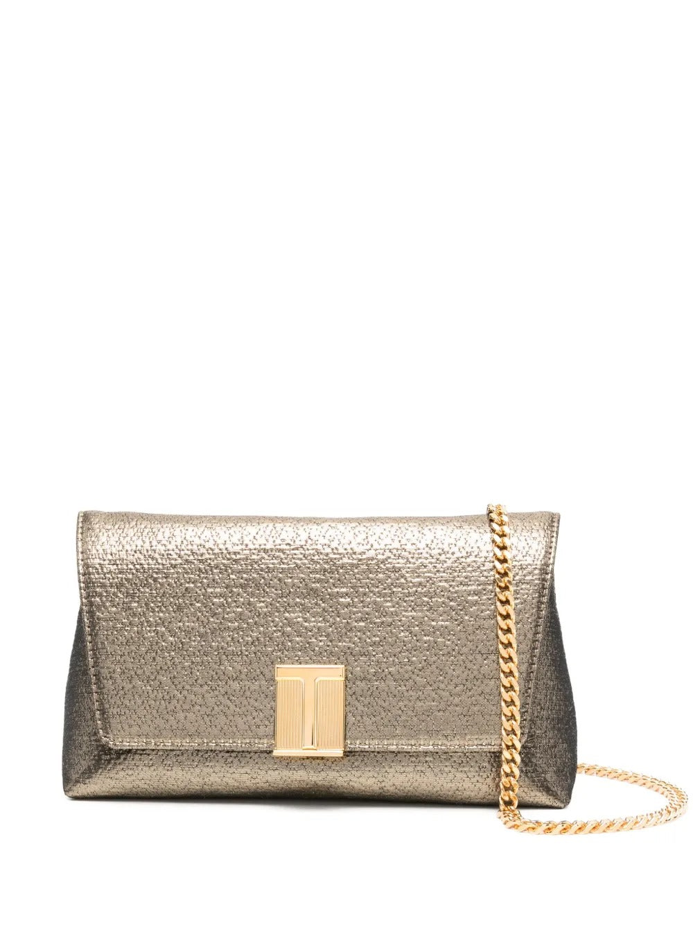 METALLIC-EFFECT CHAIN SHOULDER BAG Tom Ford METALLIC UNICA