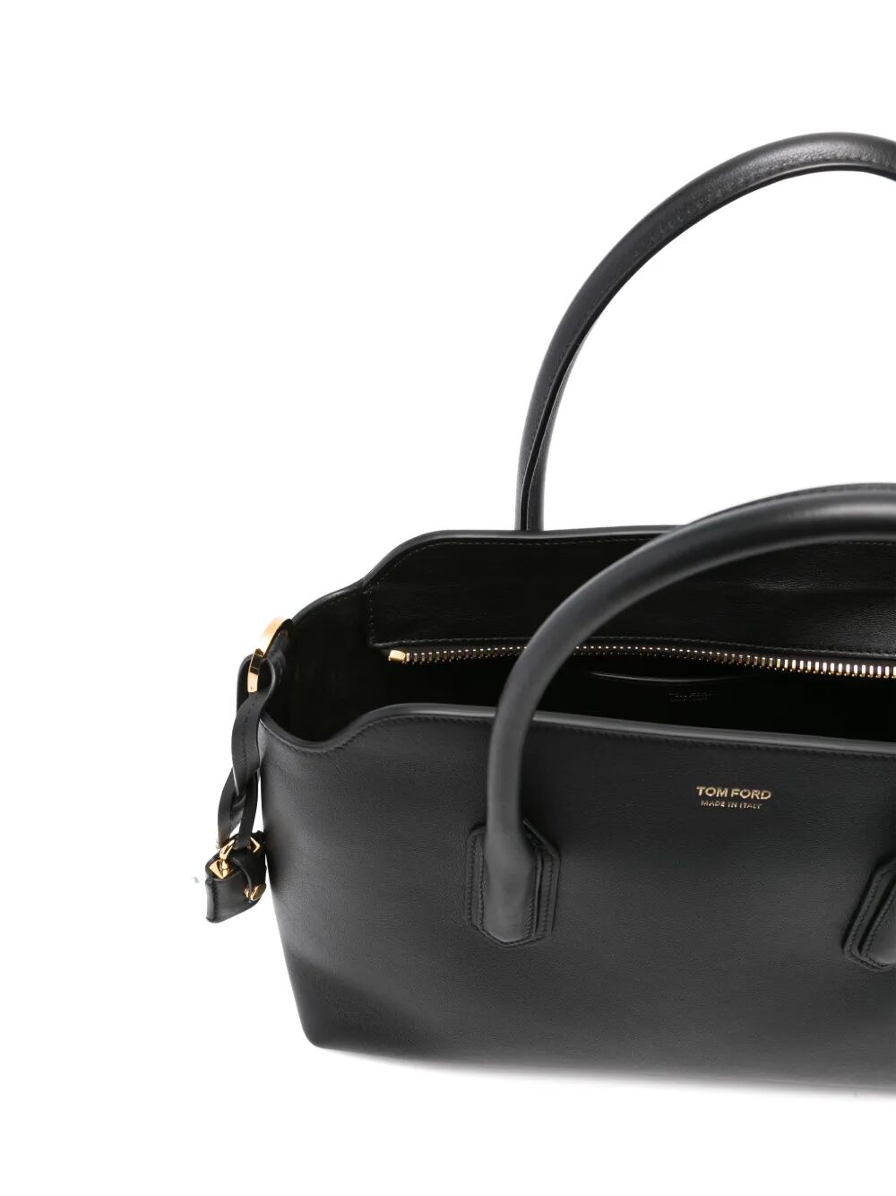 NATURAL GRAIN LEATHER MEDIUM TOP HANDLE Tom Ford