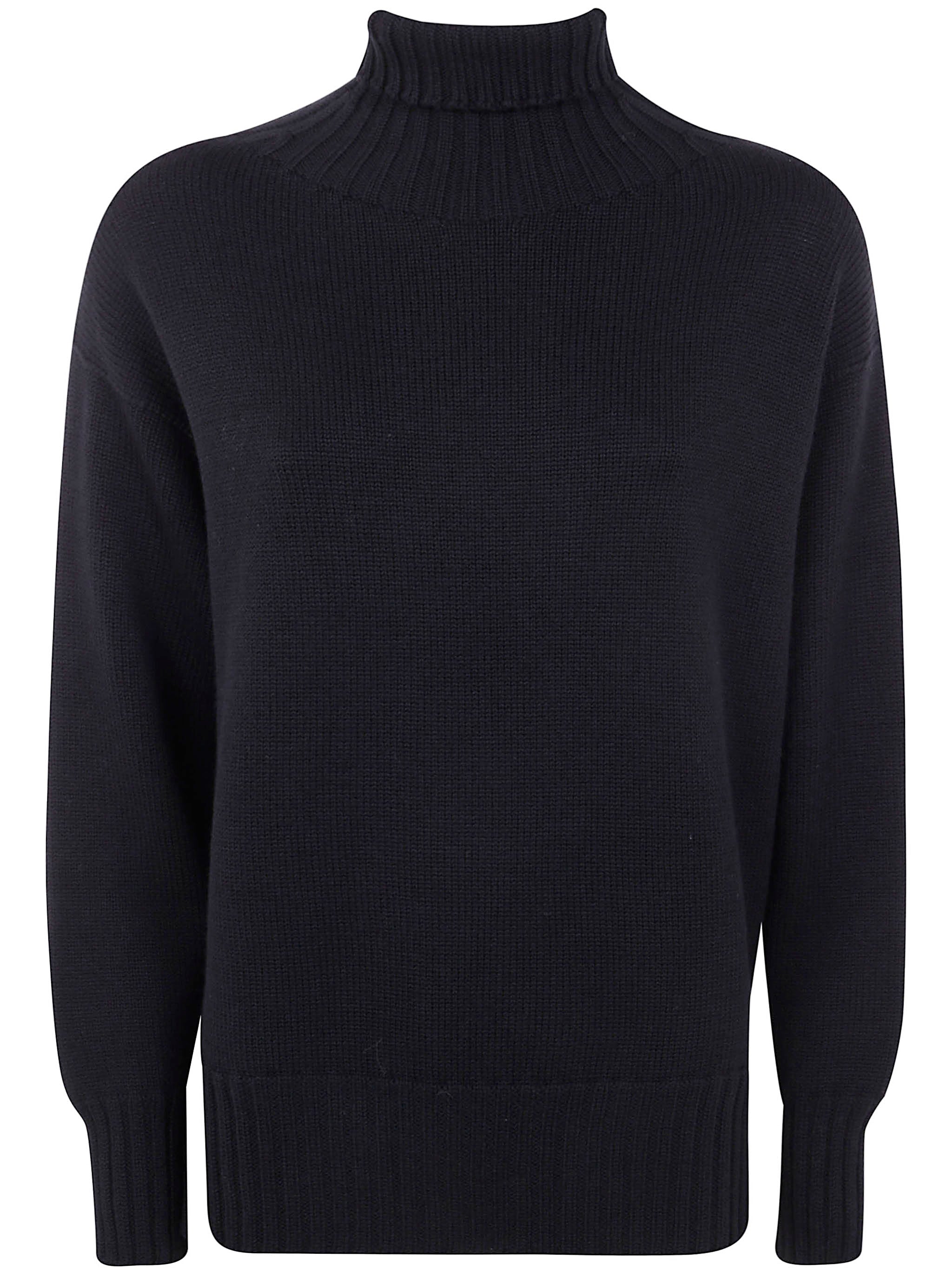 LONG SLEEVE TURTLE NECK Drumohr BLACK XS