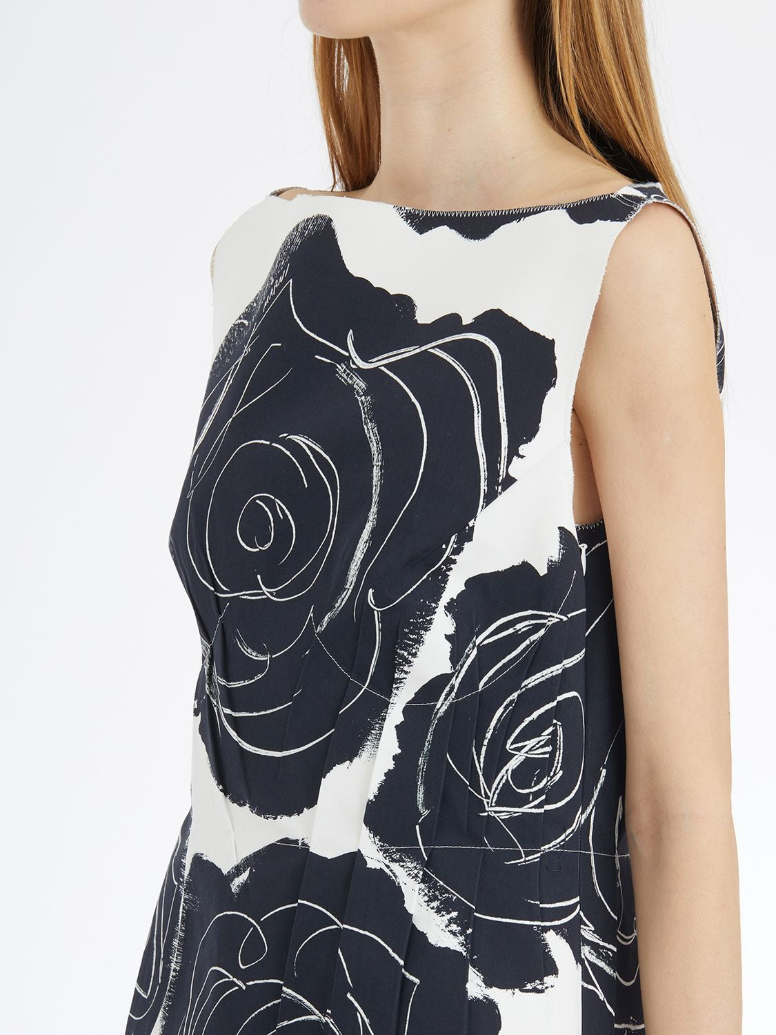 LONG SLEEVELESS COTTON DRESS Marni